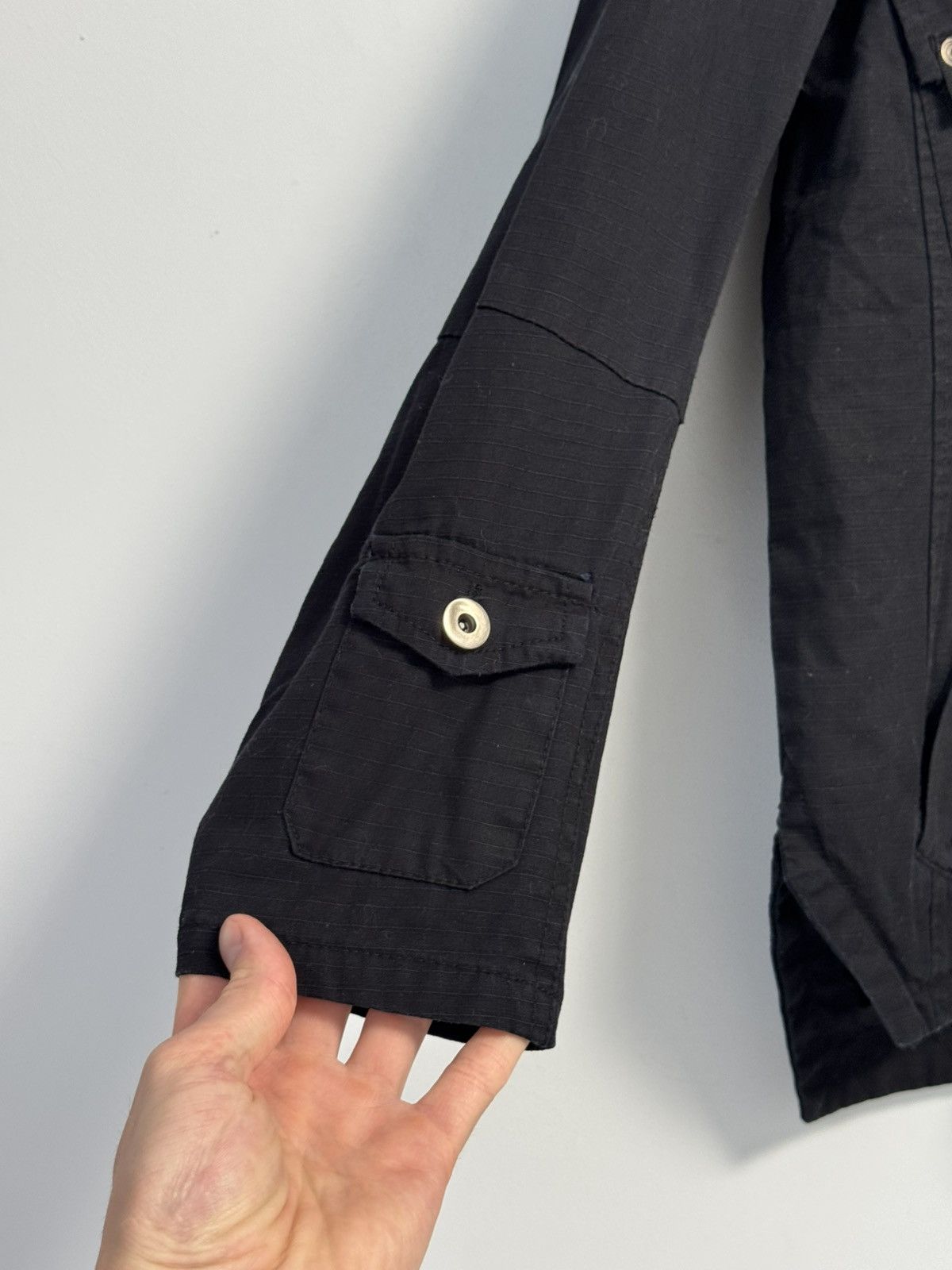 G-Star G-Star Raw Mens Multi Pocket Military Jacket Black Canvas Size US M / EU 48-50 / 2 - 14 Thumbnail