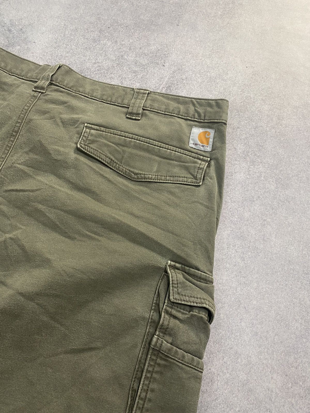 Carhartt × Vintage Vintage Carhartt Cargo Shorts Relaxed Fit Size US 40 / EU 56 - 3 Thumbnail