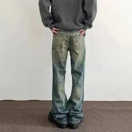 Japanese Brand Jeans Streetwear Y2k Vintage Blue Distressed Casual Fashion Size US 30 / EU 46 - 4 Thumbnail