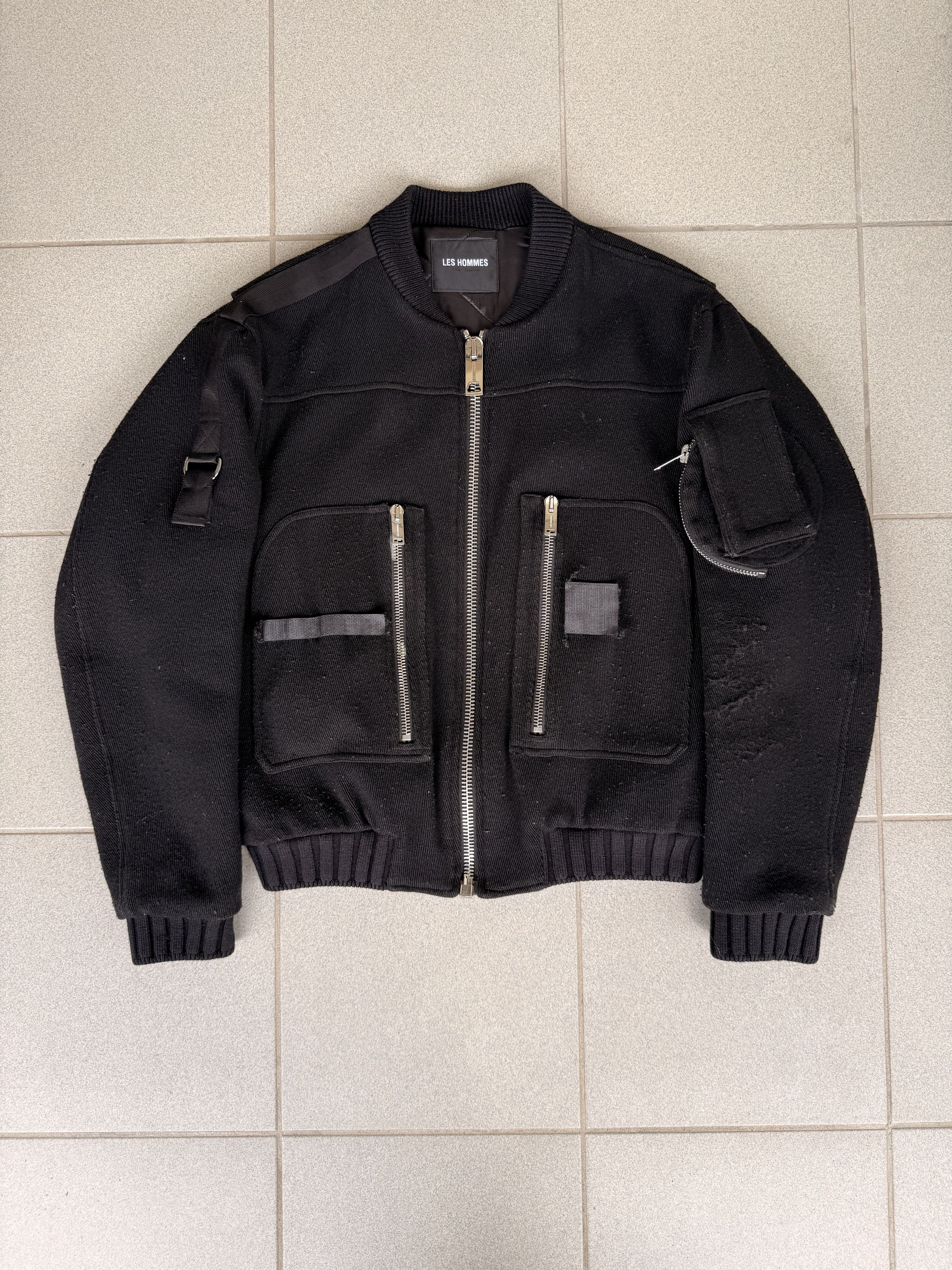 Les Hommes Les Hommes Bomber Jacket Size US M / EU 48-50 / 2 - 1 Thumbnail