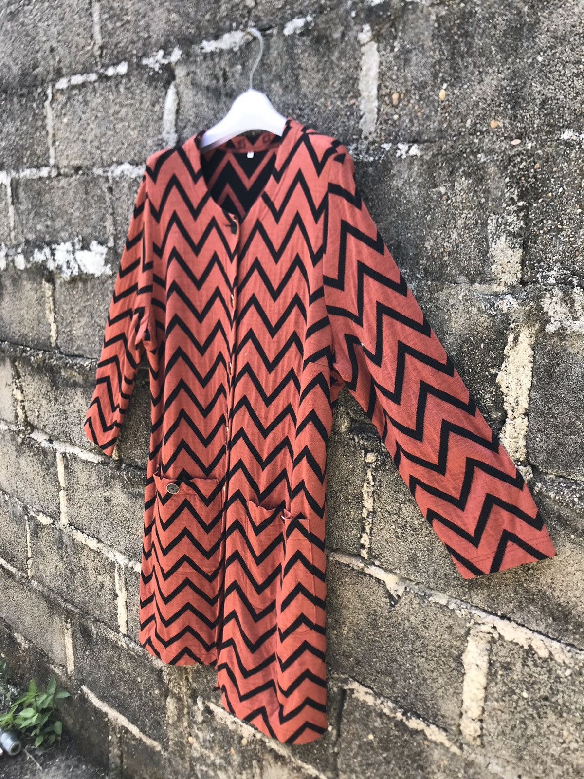 Designer × Givenchy 💥Chevron Glamour Givenchy Button Up Blouses Size M / US 6-8 / IT 42-44 - 2 Thumbnail
