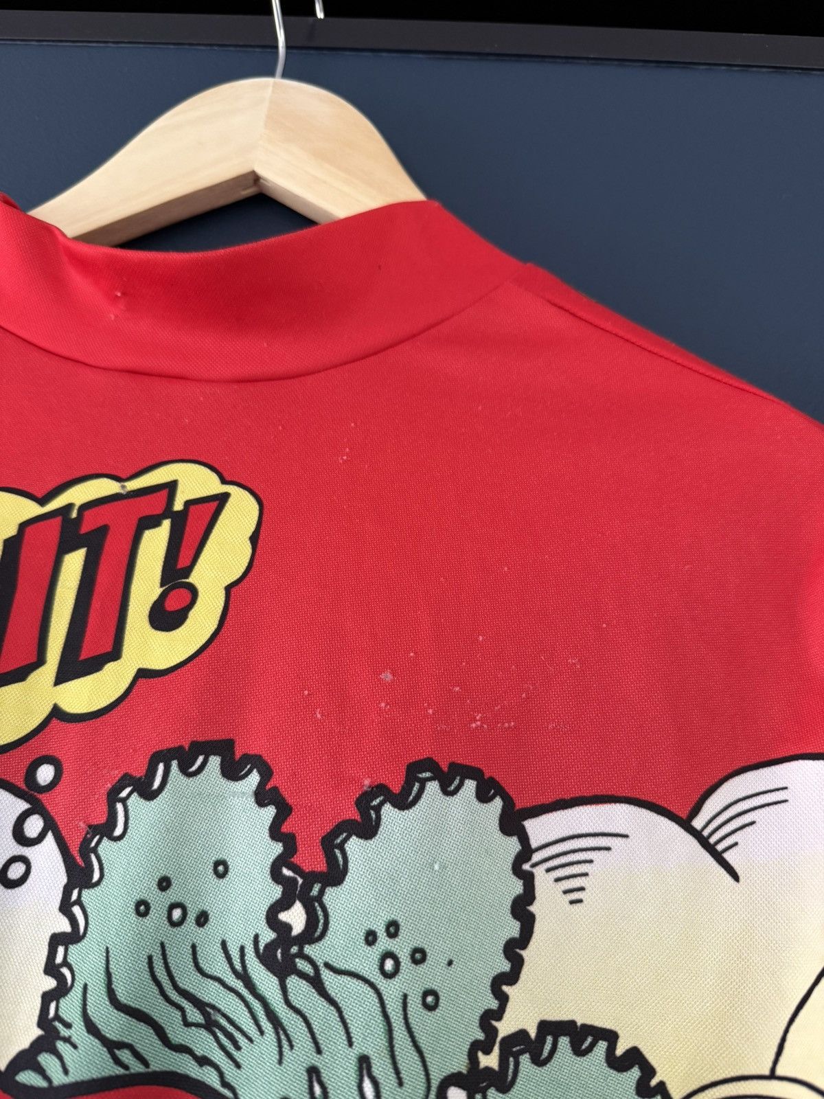 PEARL iZUMi Vintage 90s Pearl iZUMi Pop Art Godzilla Cycling Jersey Size US XL / EU 56 / 4 - 8 Thumbnail