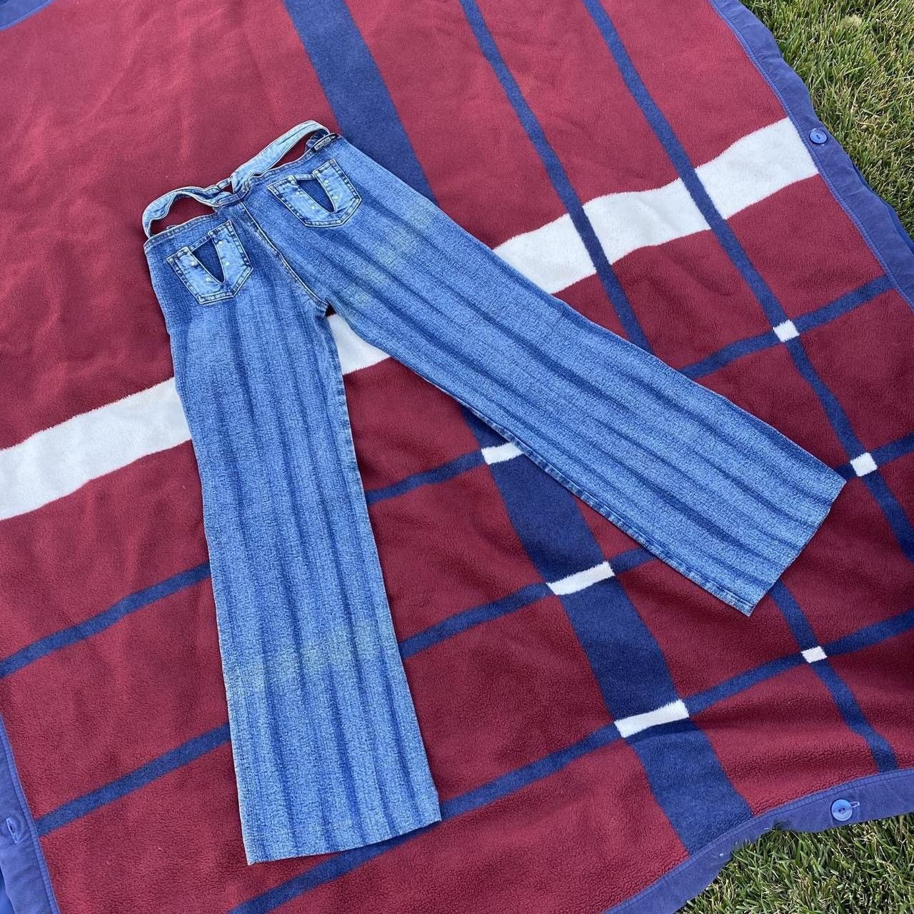 Other Vintage y2k Atmosphere Jeans light medium wash denim cut out Size 28" / US 6 / IT 42 - 3 Thumbnail