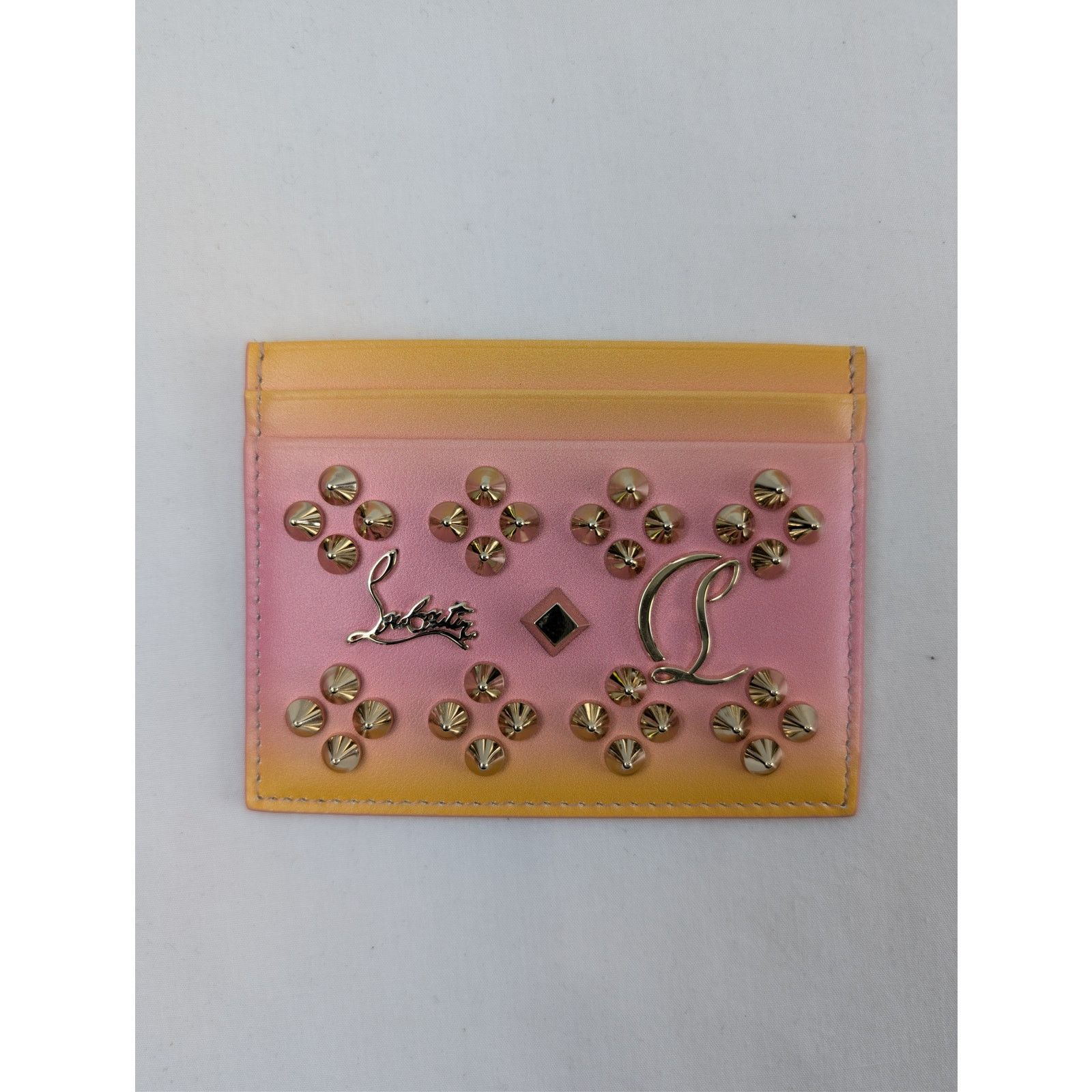 Christian Louboutin o1rshd1 Q:2 / Size: OS / Kios Loubisky Spike card holder Size ONE SIZE - 2 Thumbnail