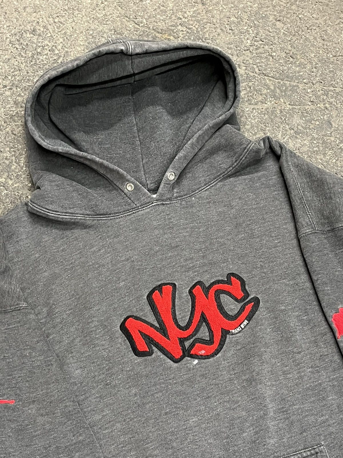 JNCO × Vintage Jnco style y2k skate hoodie rare hype boxy faded streetwear Size US XL / EU 56 / 4 - 6 Thumbnail