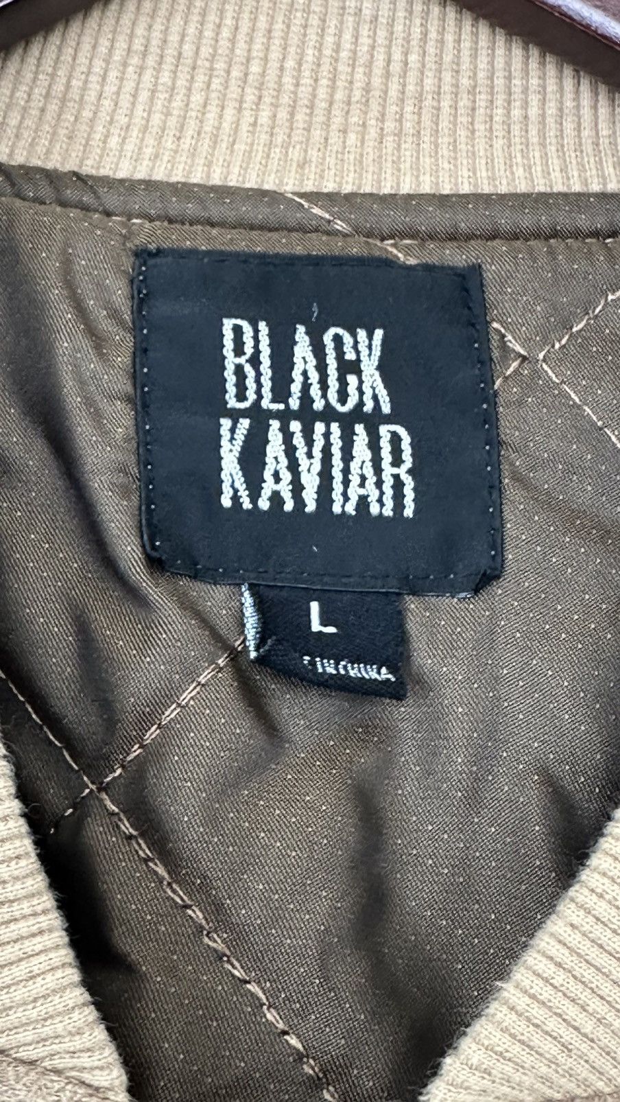 Black Kaviar Faux Suede Bomber Jacket Size US L / EU 52-54 / 3 - 5 Thumbnail
