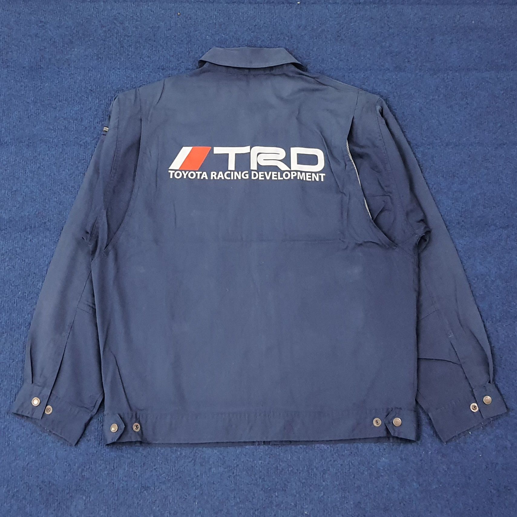 Japanese Brand Vintage TRD Toyota Racing Motorsports Custom Jacket C254N1 Size US M / EU 48-50 / 2 - 1 Thumbnail