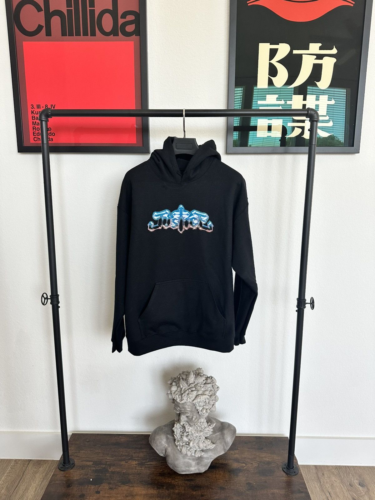 Japanese Brand Justice Hyperdrama Hoodie - Black Size US L / EU 52-54 / 3 - 3 Thumbnail