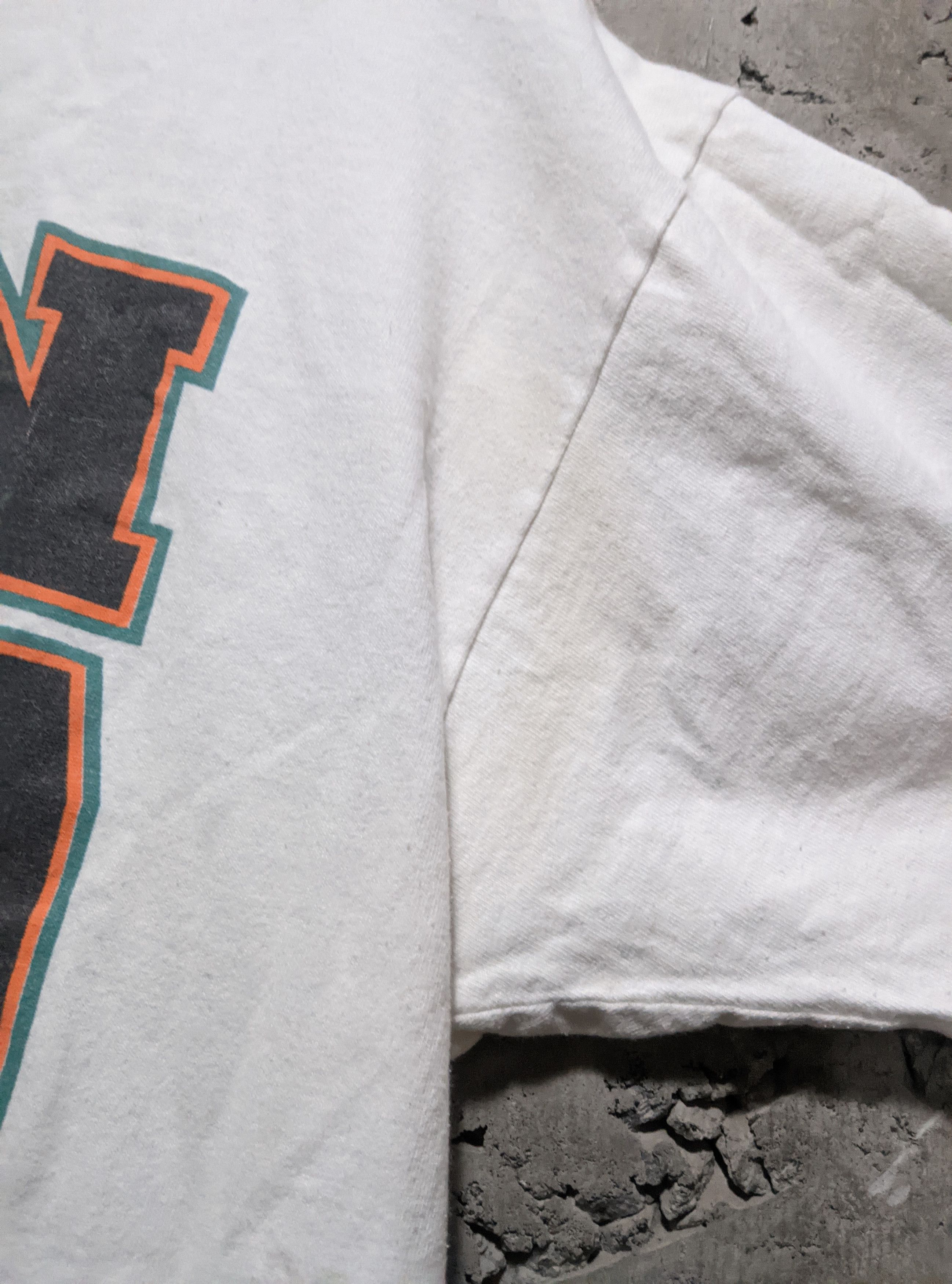 NFL Vintage dan marino nfl Miami Dolphins t shirt Size US XL / EU 56 / 4 - 13 Thumbnail