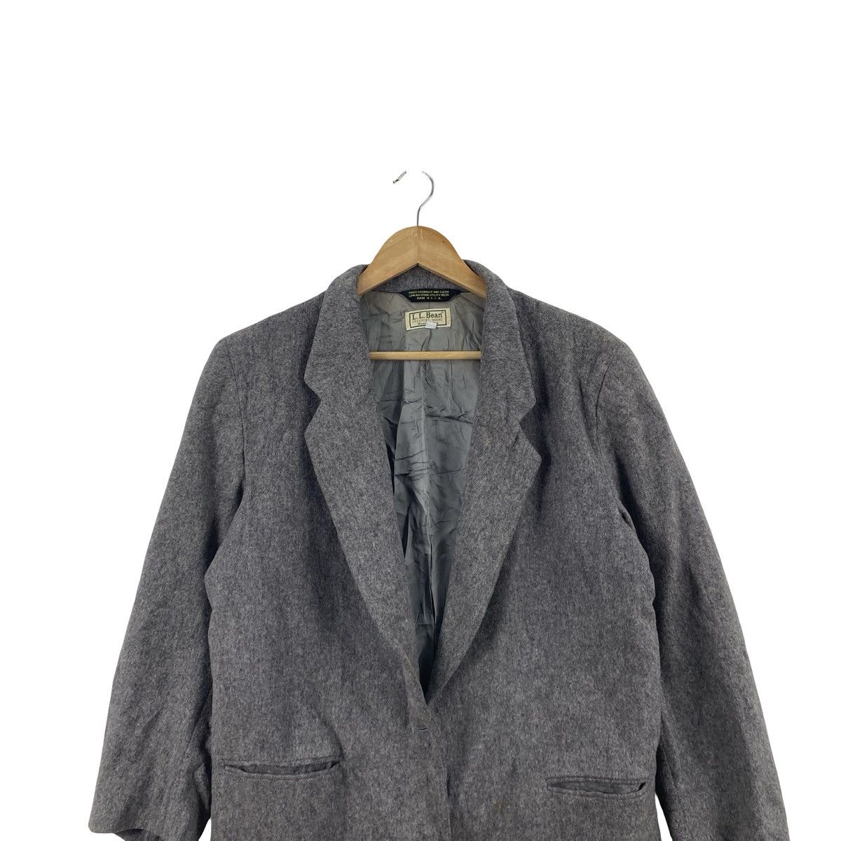 L.L. Bean Vintage L.L.BEAN Blazer Jacket Tailored Classic Workwear Size M / US 6-8 / IT 42-44 - 2 Thumbnail