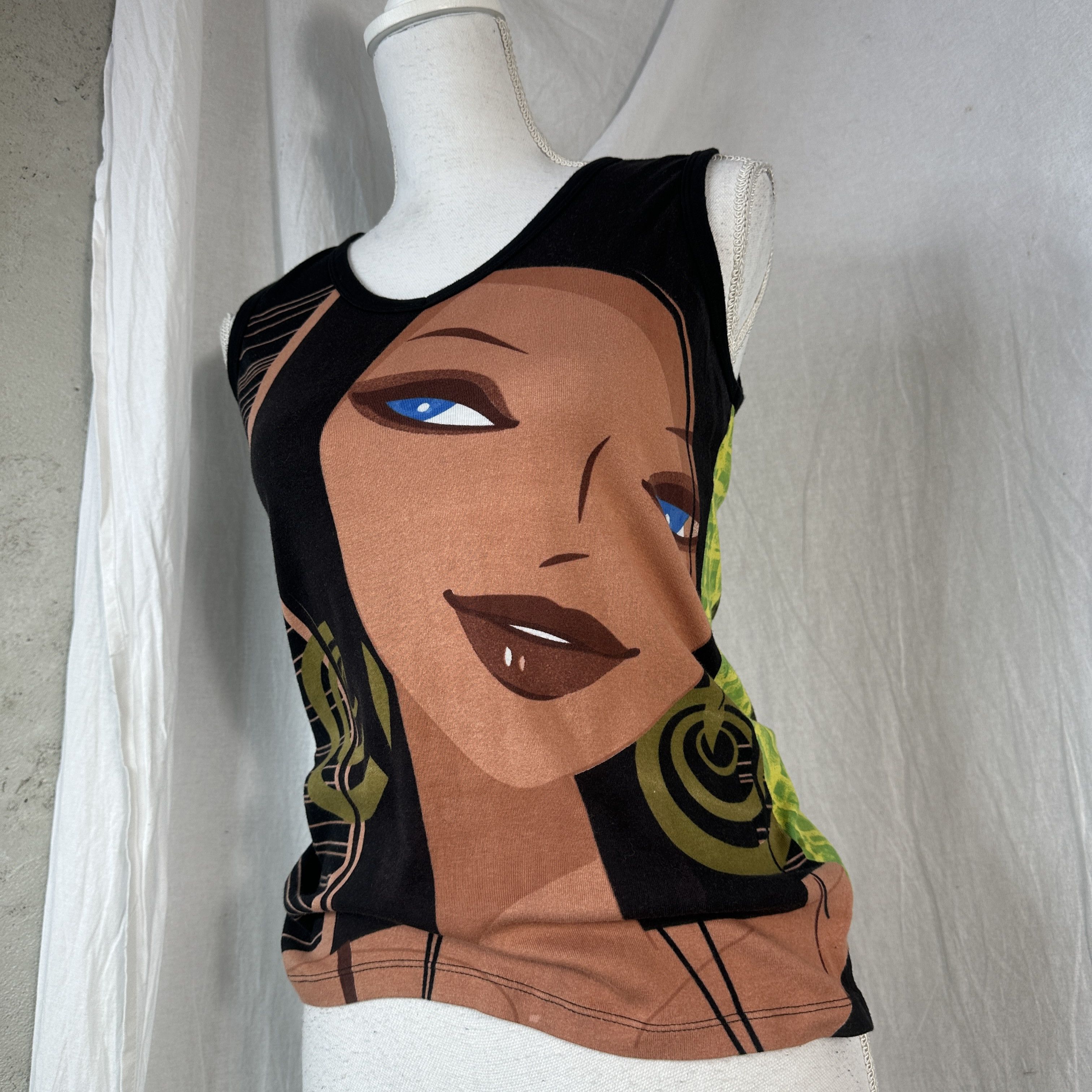 Custo Barcelona × Vintage Top Graphic Vintage Custo Barcelona Size M / US 6-8 / IT 42-44 - 3 Thumbnail