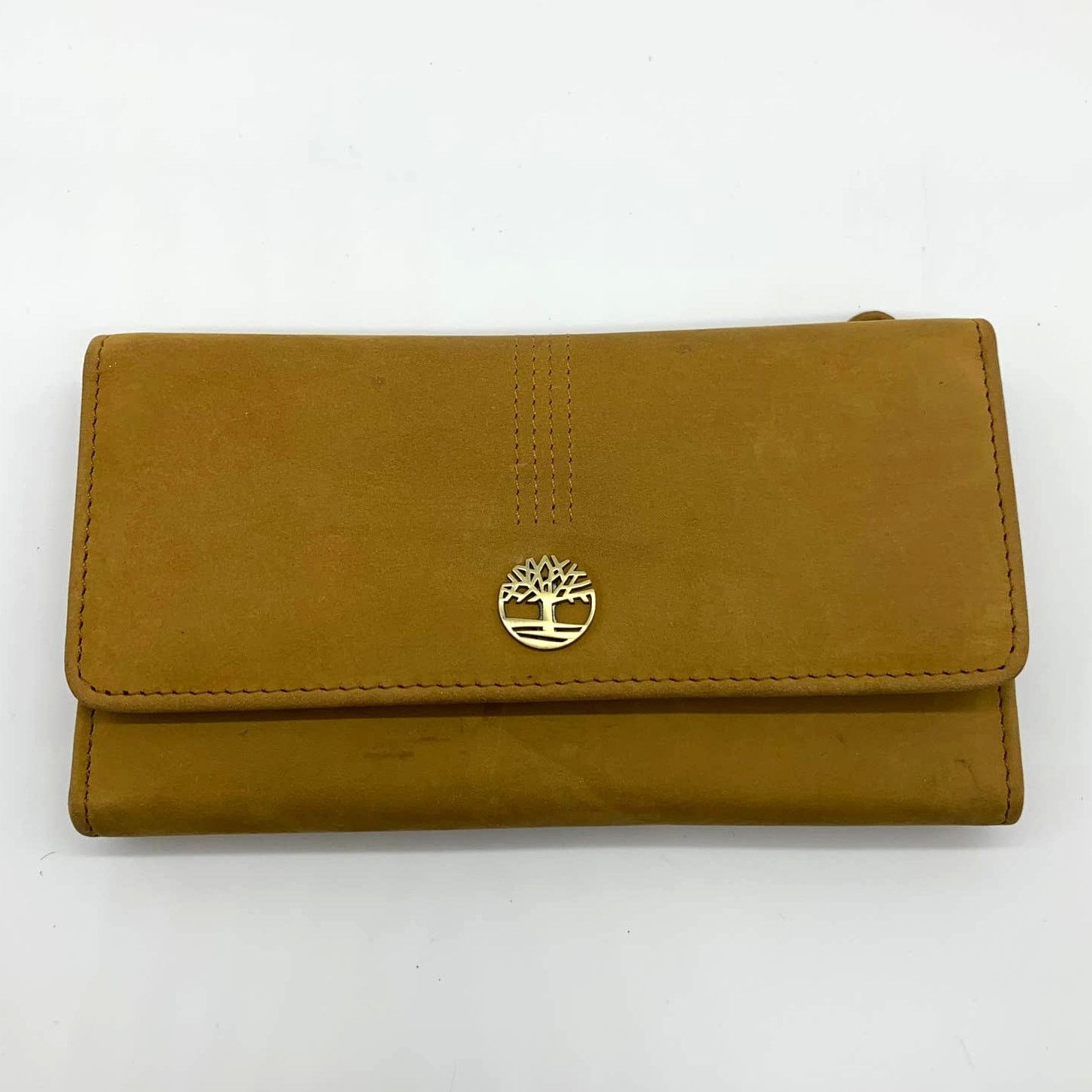 Timberland Timberland Leather Long Wallet Women Yellow Snap Enclosure Size ONE SIZE - 1 Thumbnail
