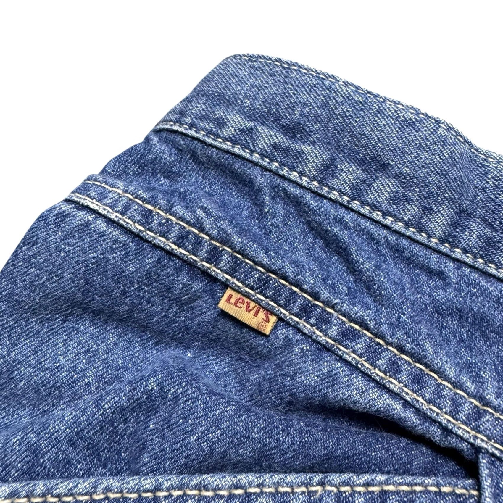 Levi's VINTAGE Levi's Jeans Women 24W USA Made Tapered Grunge Skater Leather? (Note: No extra info) Size 42" / US 20 - 3 Thumbnail