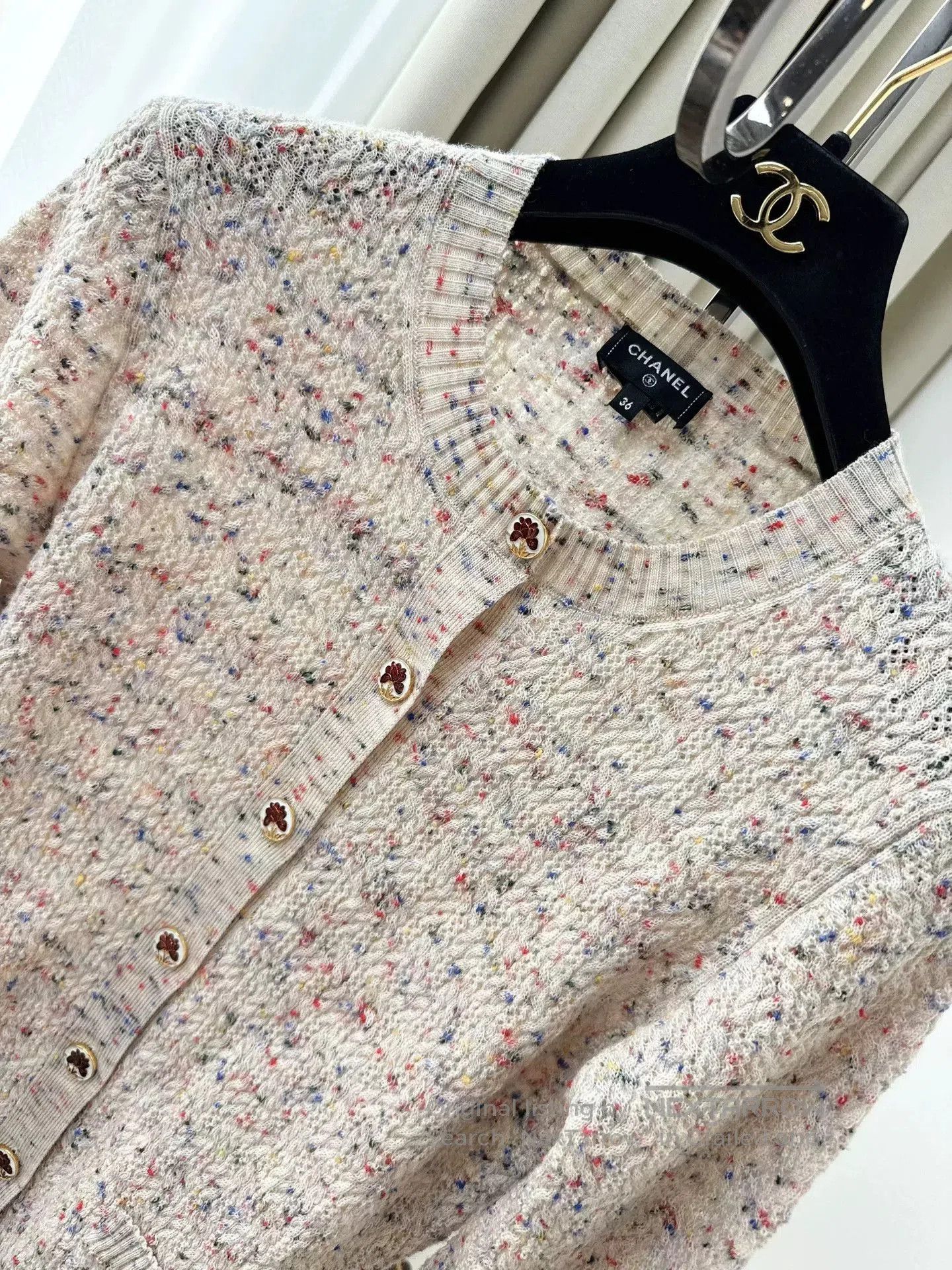 Chanel Chanel 25A Colorful Knitted Cardigan. Size US S / EU 44-46 / 1 - 9 Thumbnail