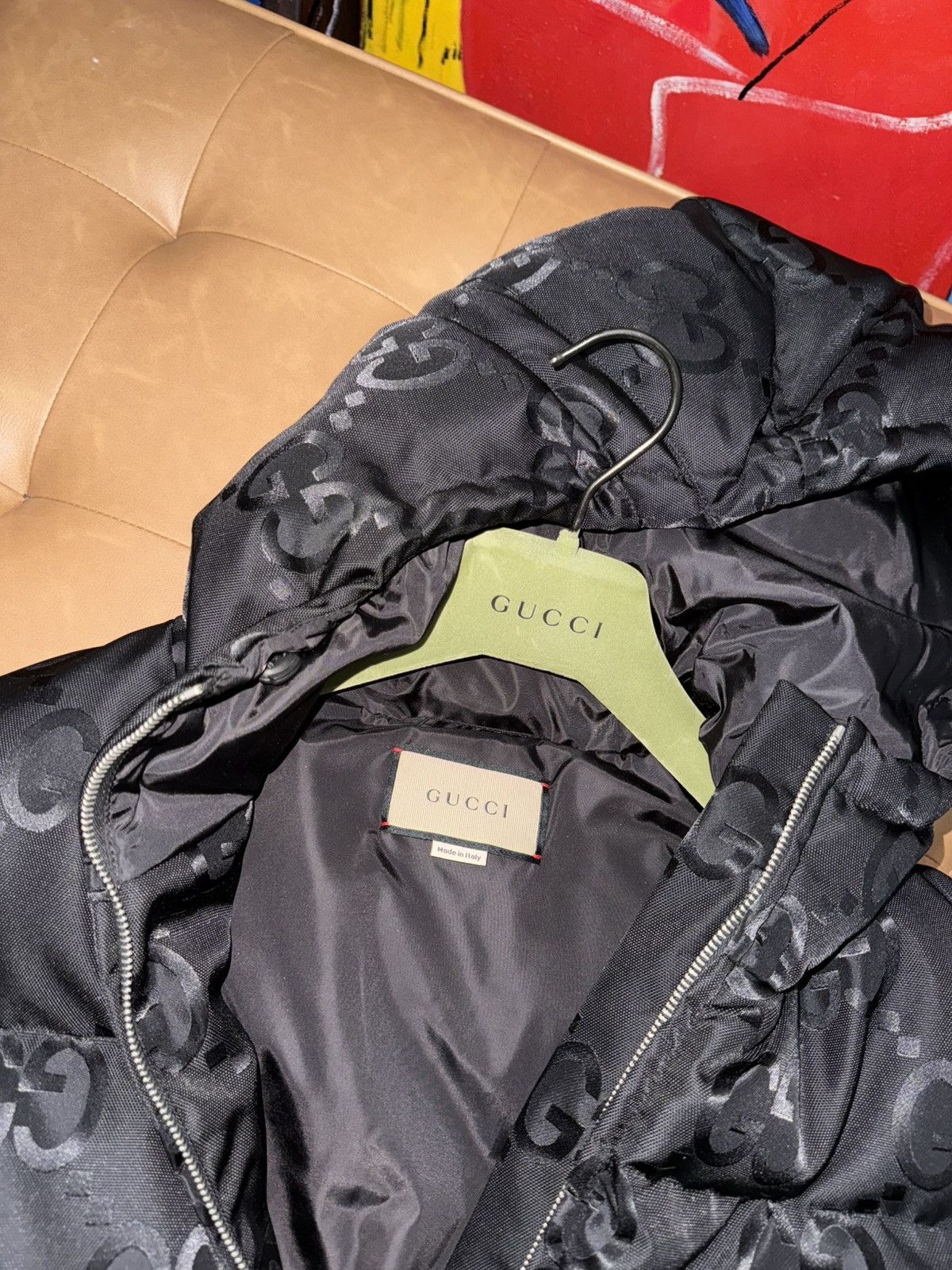Gucci Gucci jumbo logo down jacket 54 Size US L / EU 52-54 / 3 - 6 Thumbnail
