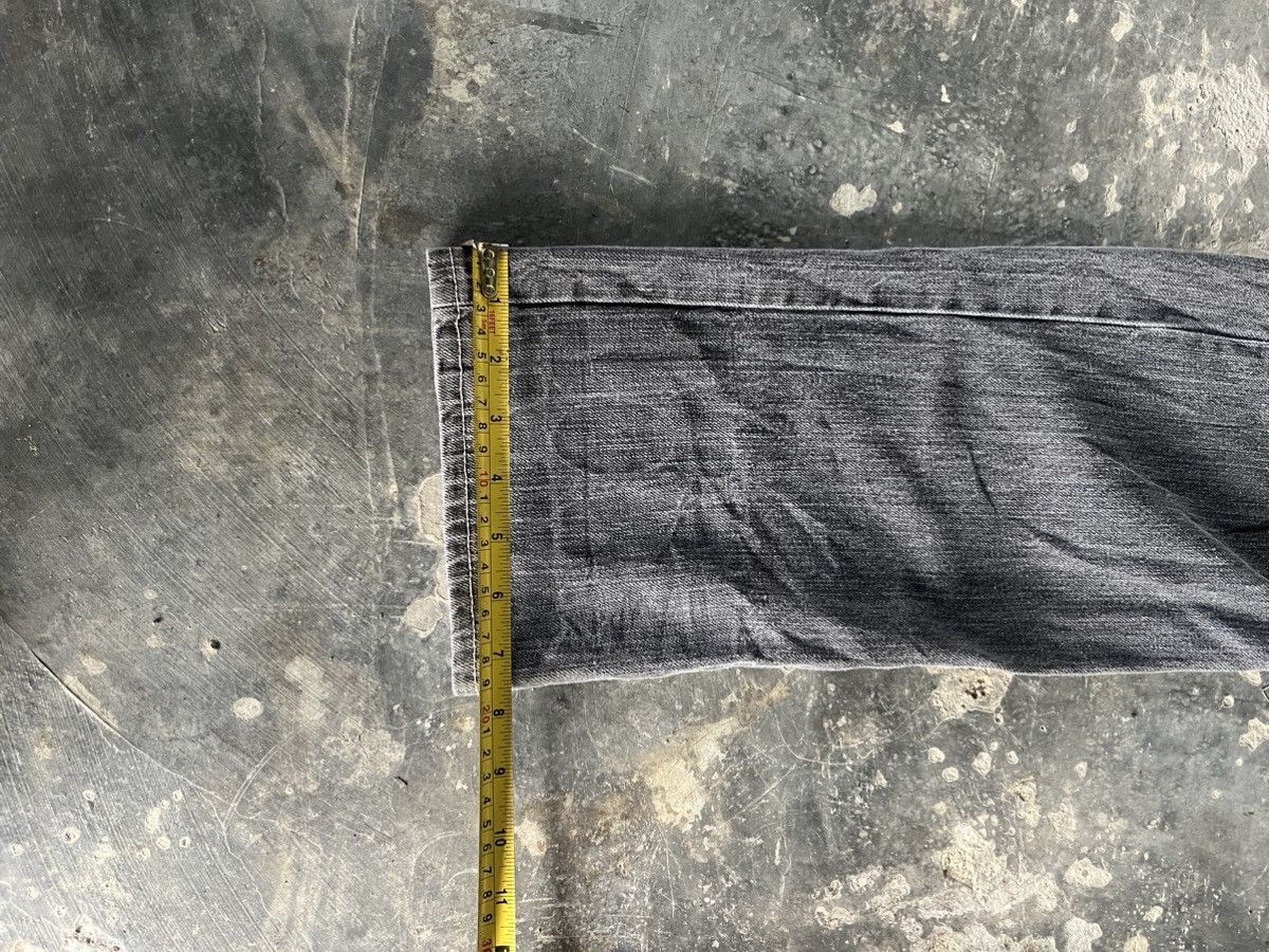 If Six Was Nine × Japanese Brand × Vintage Doublewaist Crazy Denim Size US 29 - 11 Thumbnail