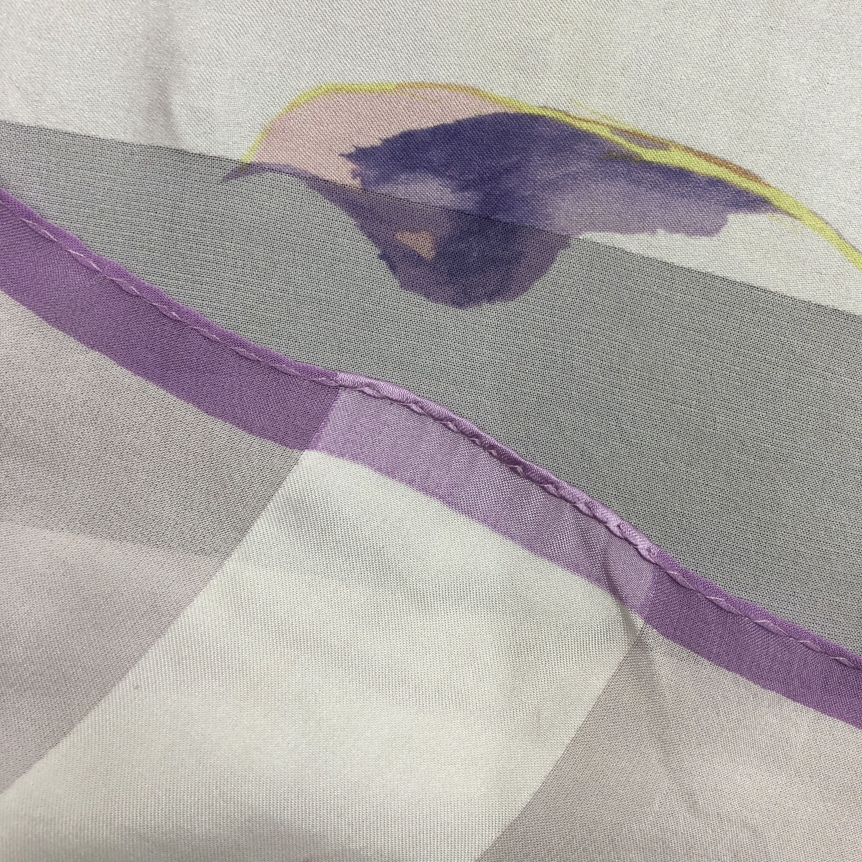 Designer × Vintage Vintage Basile SILK Scarf Twill Stole Wraps Scarves Size ONE SIZE - 16 Thumbnail