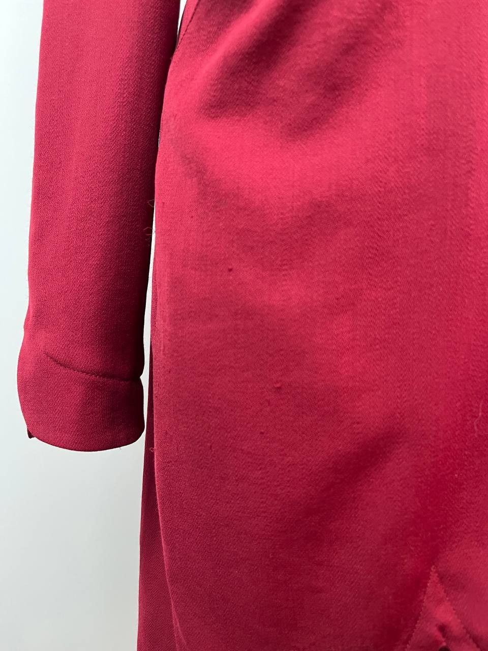 Thierry Mugler Archive Thierry Mugler Paris Burgundy Wool Blazer Dress Size M / US 6-8 / IT 42-44 - 20 Thumbnail
