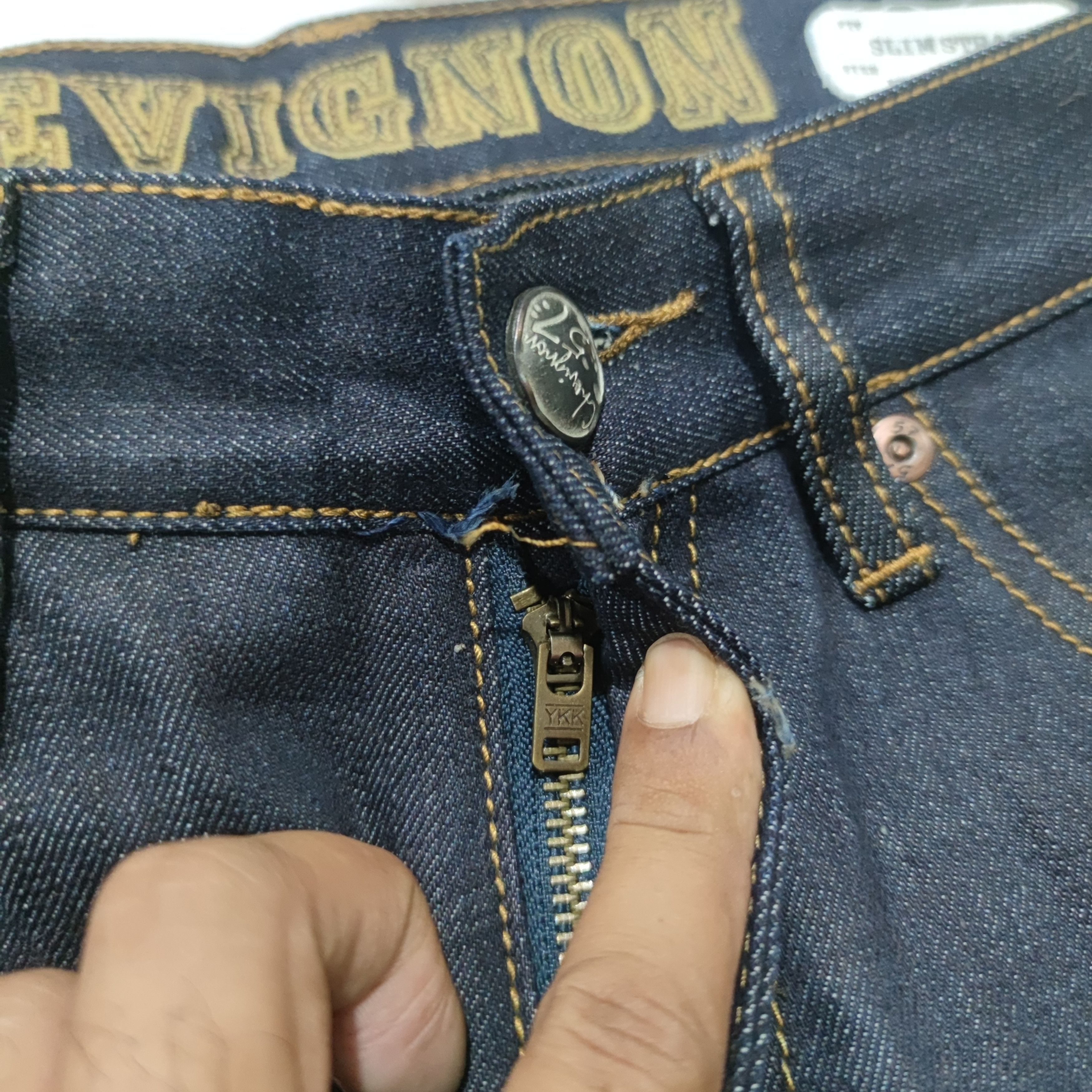 Chevignon CHEVIGNON SELVEDGE JEAN Size US 32 / EU 48 - 5 Thumbnail