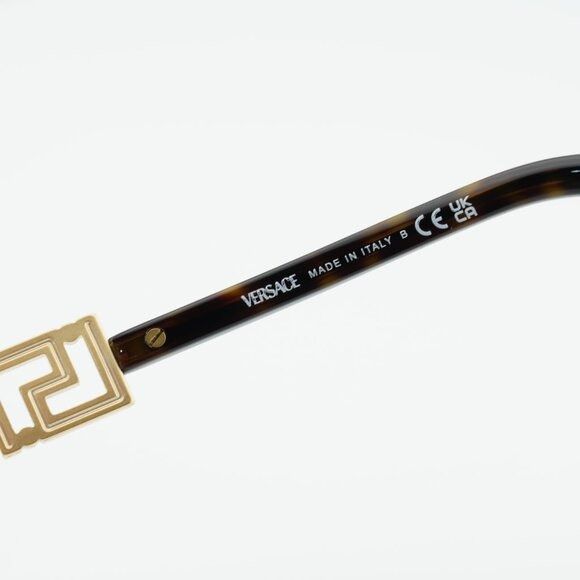 Versace Versace VE3358B 108 Eyeglasses Havana 52mm Cat Eye Frame Size ONE SIZE - 7 Thumbnail
