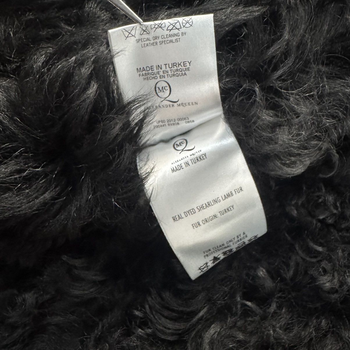 Alexander McQueen Alexander Mcqueen - Real Dyed Shearling Lamb Fur Jacket Size XL / US 12-14 / IT 48-50 - 11 Thumbnail