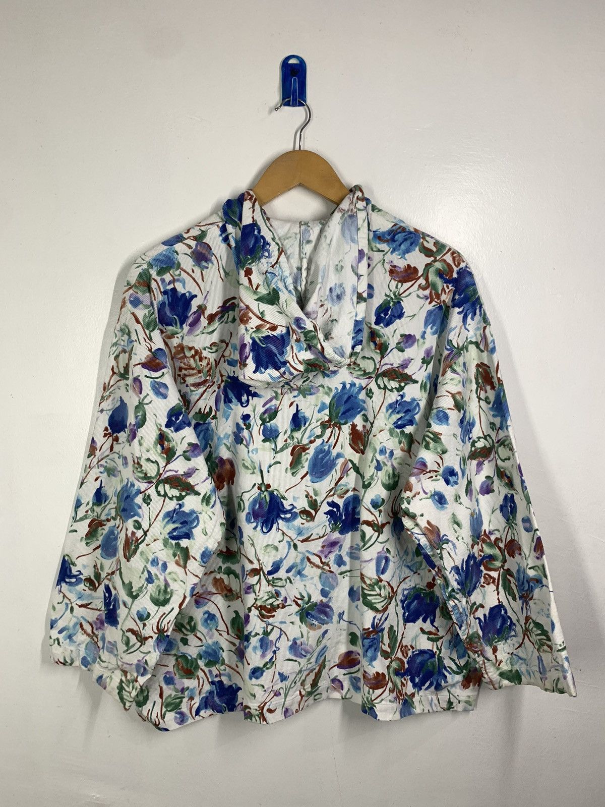 Designer × Japanese Brand Japanese Brand Floral Hoodie Jacket Size XXL / US 16-18 / IT 52-54 - 8 Thumbnail