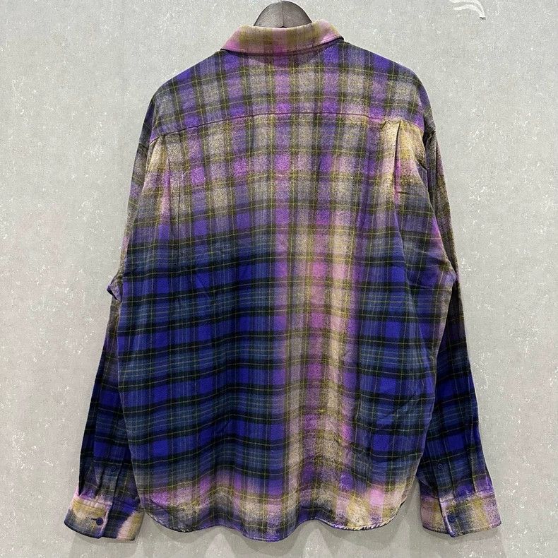 Balenciaga Balenciaga Violet check shirt Size XS / US 0-2 / IT 36-38 - 2 Thumbnail