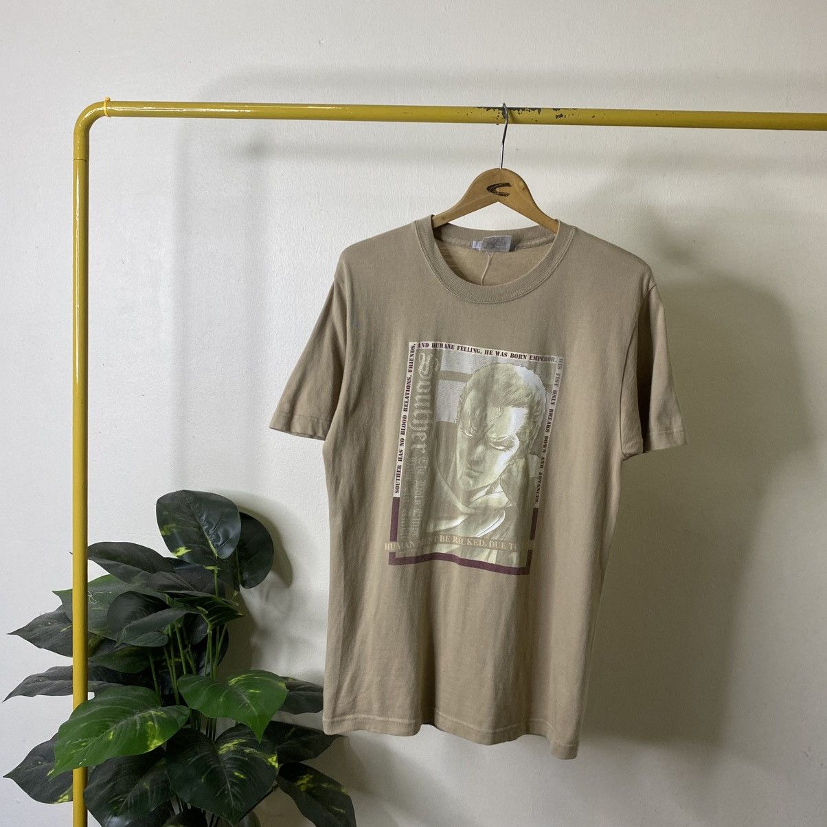 Anime 1990s Anime Fist of the North Star Souther Manga Series Tee Size US M / EU 48-50 / 2 - 1 Thumbnail