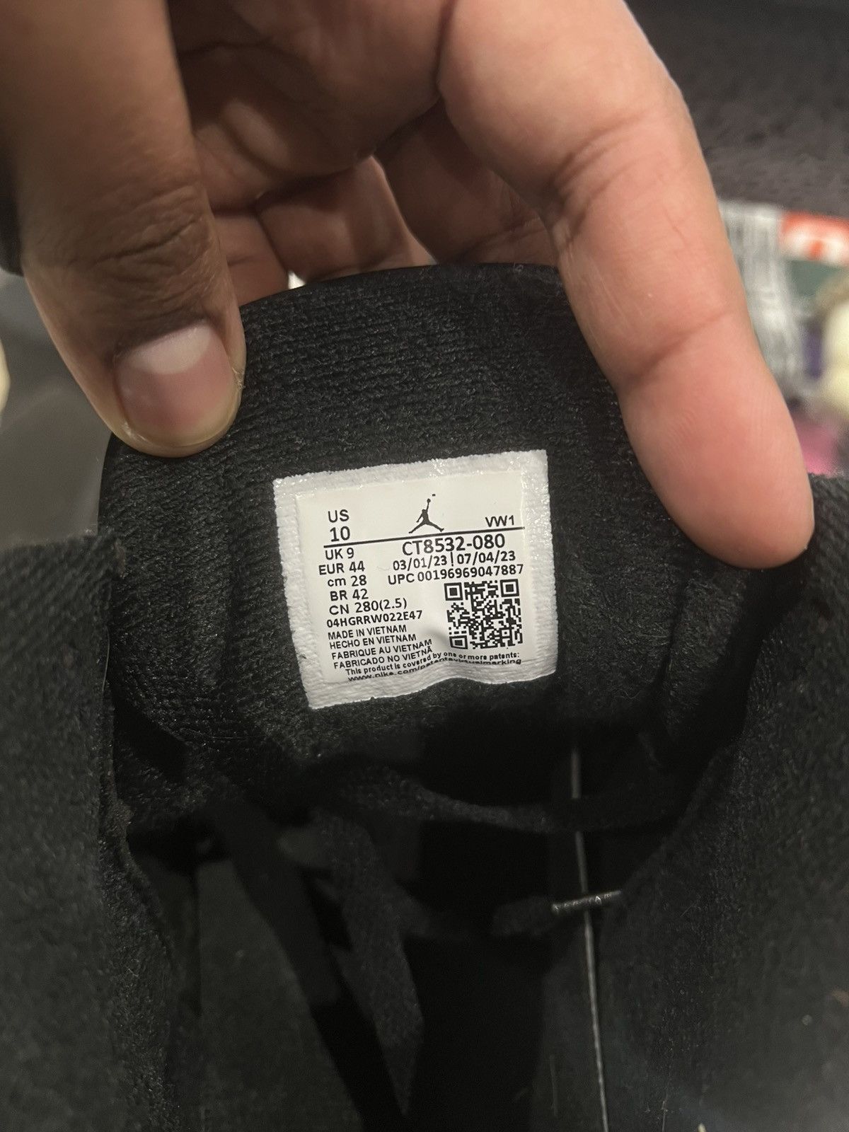 Jordan Brand Jordan 3 Fear Pack (2023) Size: 10 Size US 10 / EU 43 - 7 Thumbnail