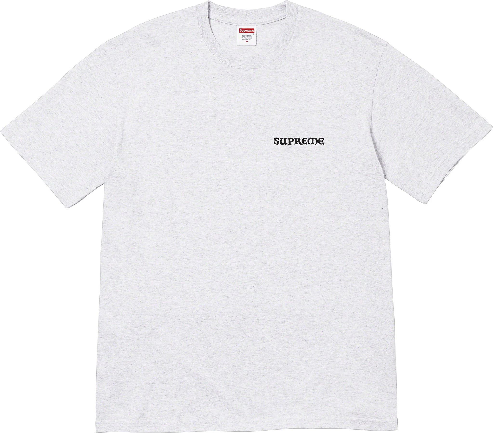 Supreme Supreme Worship Tee Ash Grey Large Size US L / EU 52-54 / 3 - 2 Thumbnail