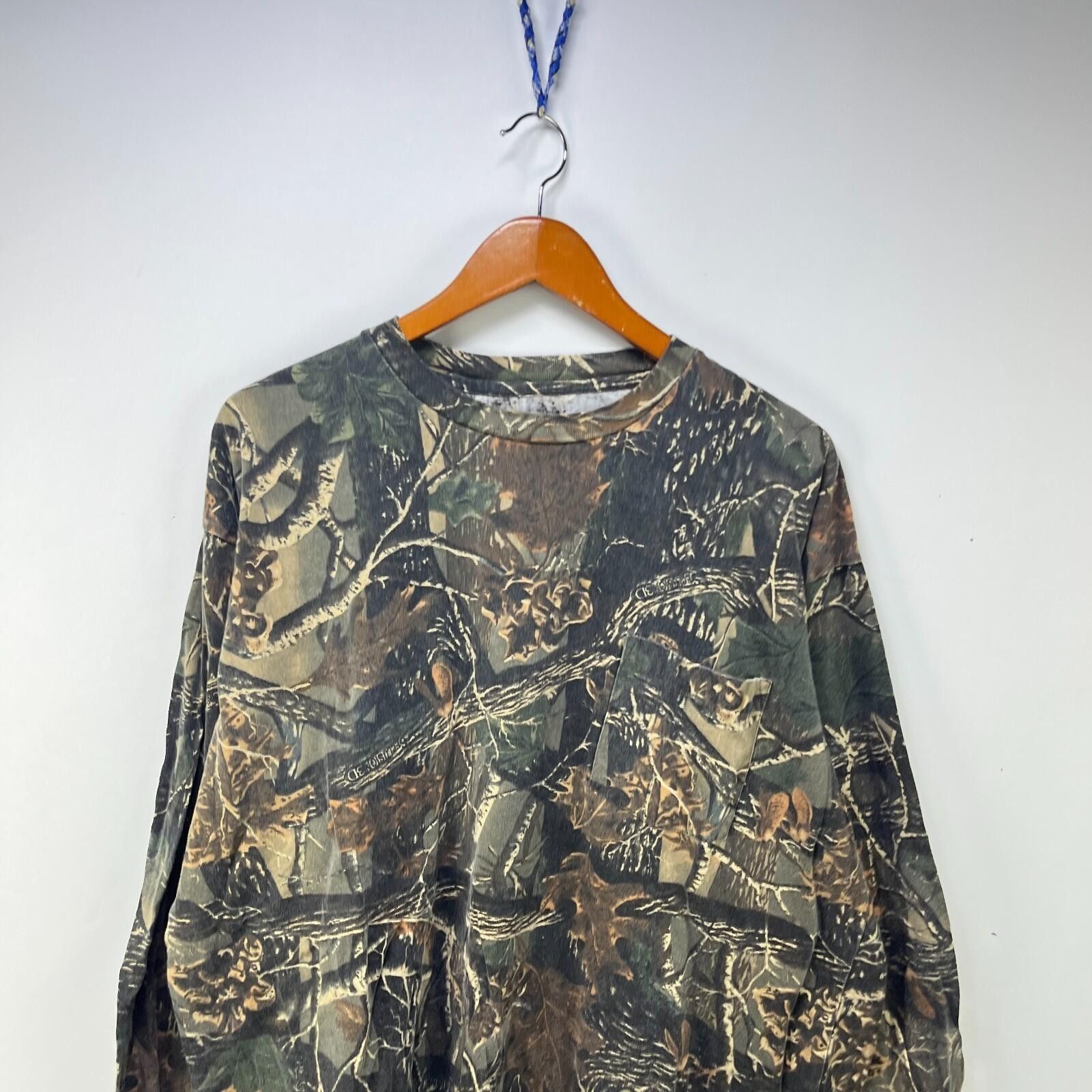 Cabelas Vintage Cabelas Realtree Camo Long Sleeve Shirt 2XL Size US XXL / EU 58 / 5 - 2 Thumbnail