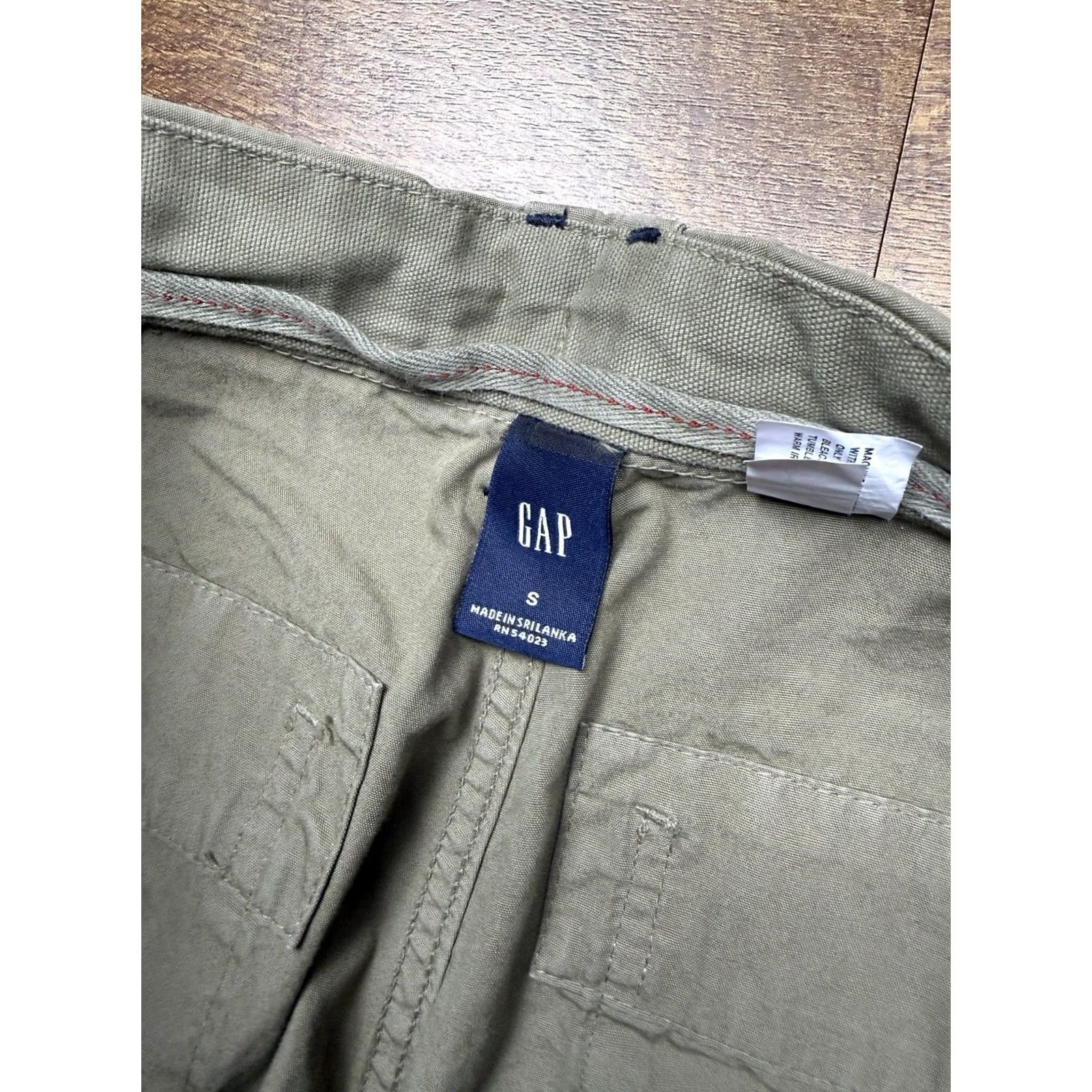 Gap NWT Gap Vintage Y2K Green Military Paratrooper Baggy Pants Mens Size 32 Size US 32 / EU 48 - 7 Thumbnail