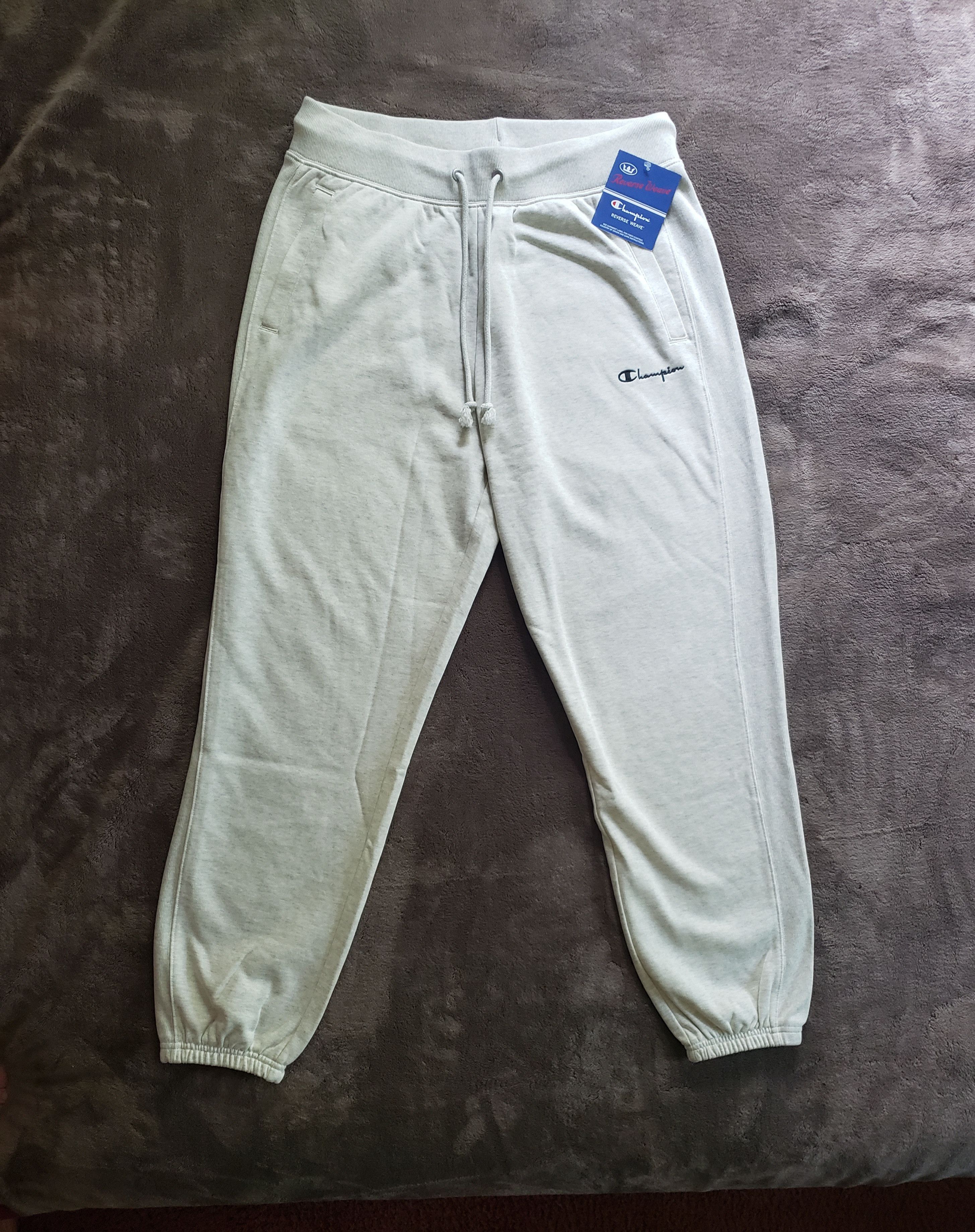 Champion Reverse Weave Script Logo Sweatpants L Size US 32 / EU 48 - 1 Thumbnail
