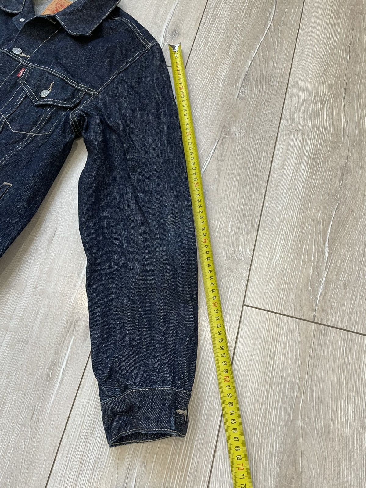 Levi's × Vintage Levi's Men's Size L Trucker Denim Jacket Dark Wash Rinse Size US L / EU 52-54 / 3 - 12 Thumbnail
