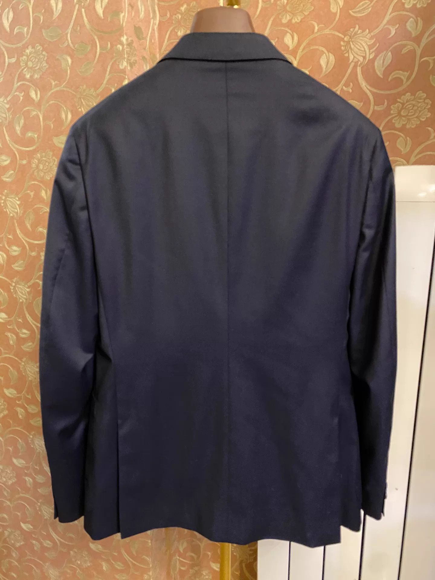 Ermenegildo Zegna ZEGNA New Logo DB 100% Wool Italian Blazer Size 50 Size 50R - 3 Thumbnail