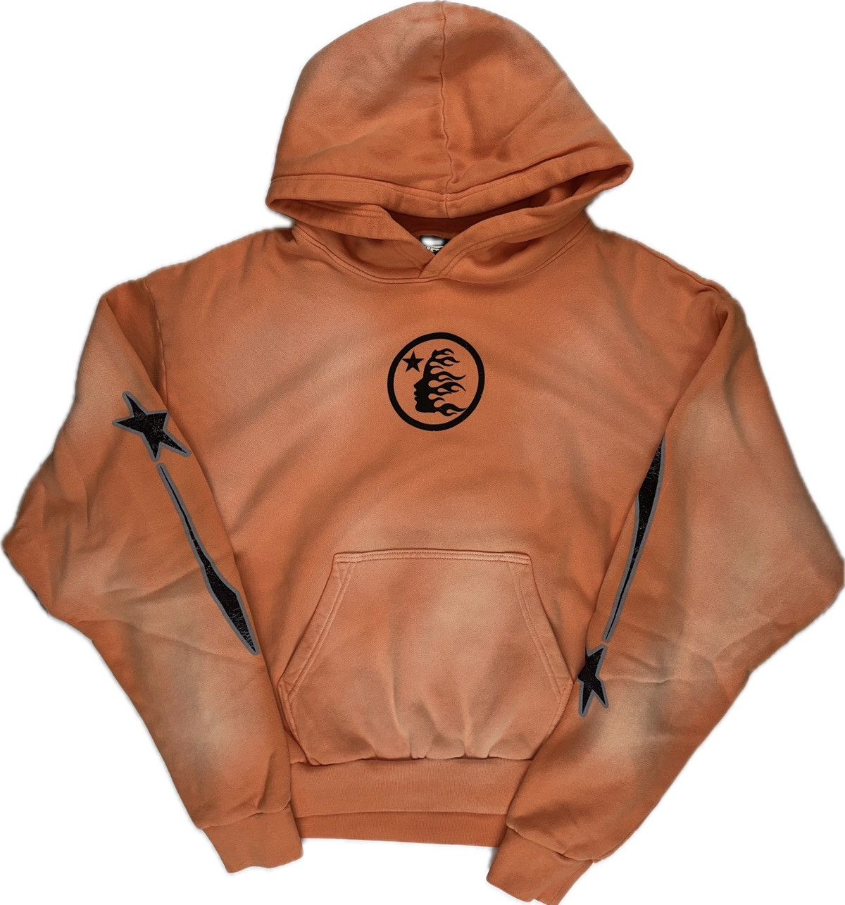 Hellstar Fire Orange Hoodie