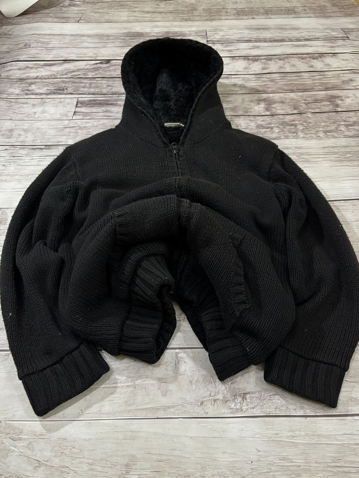 Hysteric Glamour × If Six Was Nine VTG Y2K AVANT GARDE IF SIX WAS NINE STYLE MOHAIR FUR HOODIE Size US L / EU 52-54 / 3 - 1 Thumbnail