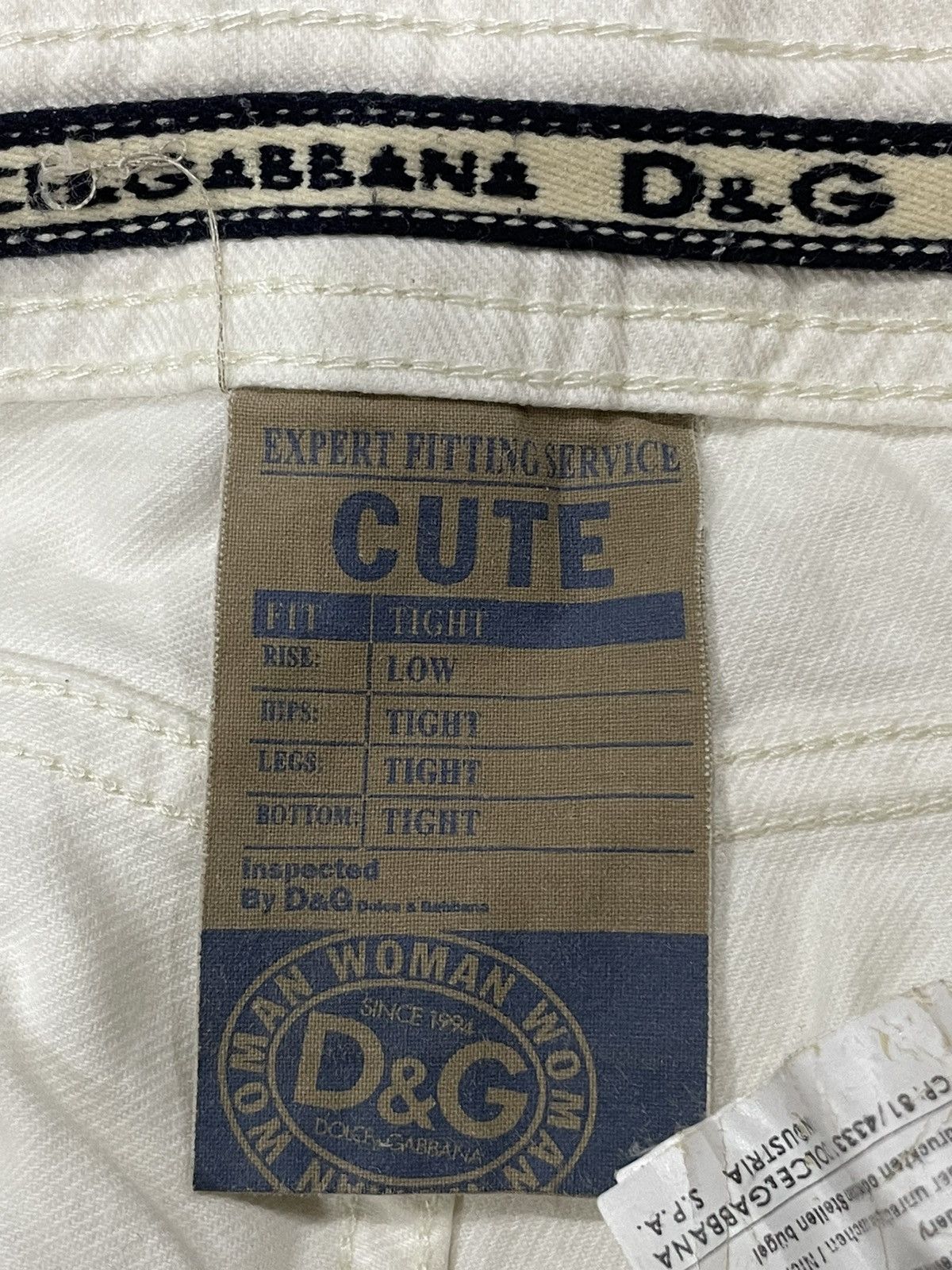 Dolce & Gabbana Dolce & Gabbana White Pants Size 34" / US 12 / IT 48 - 4 Thumbnail