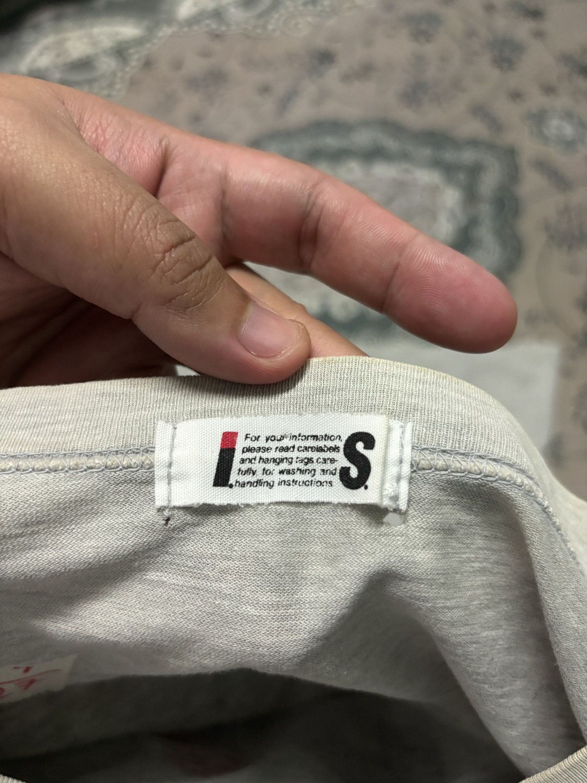 Issey Miyake ‼️RARE‼️VINTAGE ISSEY MIYAKE ‘IS’ BIG LOGO TSHIRT TEE🔥 Size US M / EU 48-50 / 2 - 16 Thumbnail