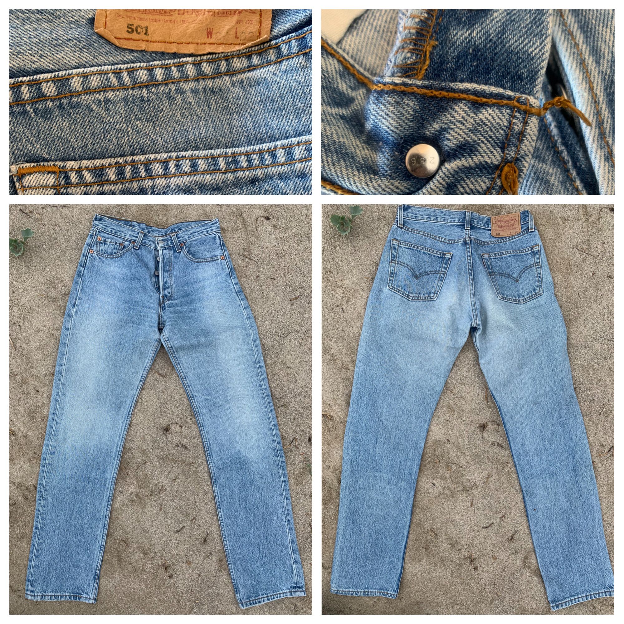 Vintage Levi's 501 Jeans early 2000