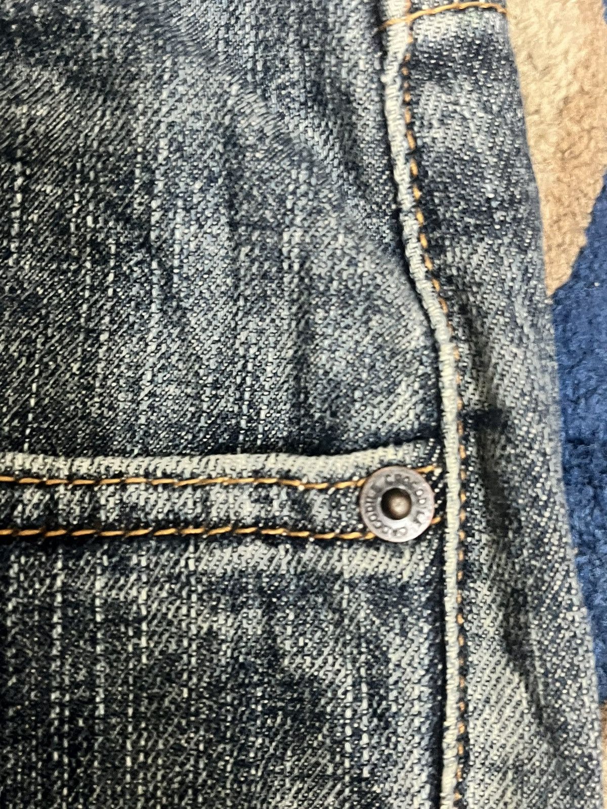 Vintage Vintage Crocodile Baggy Denim Size US 32 / EU 48 - 4 Thumbnail