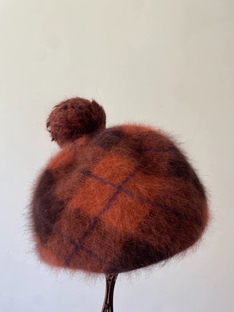 Vivienne Westwood Vivienne Westwood An old-fashioned checked beret Size ONE SIZE - 5 Thumbnail