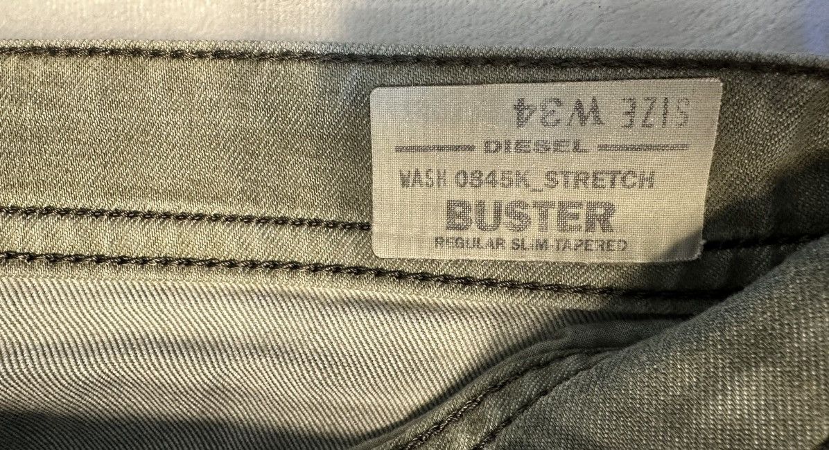 Diesel DIESEL BUSTER Size 36 HEMMED 30.5" Size US 36 / EU 52 - 6 Thumbnail