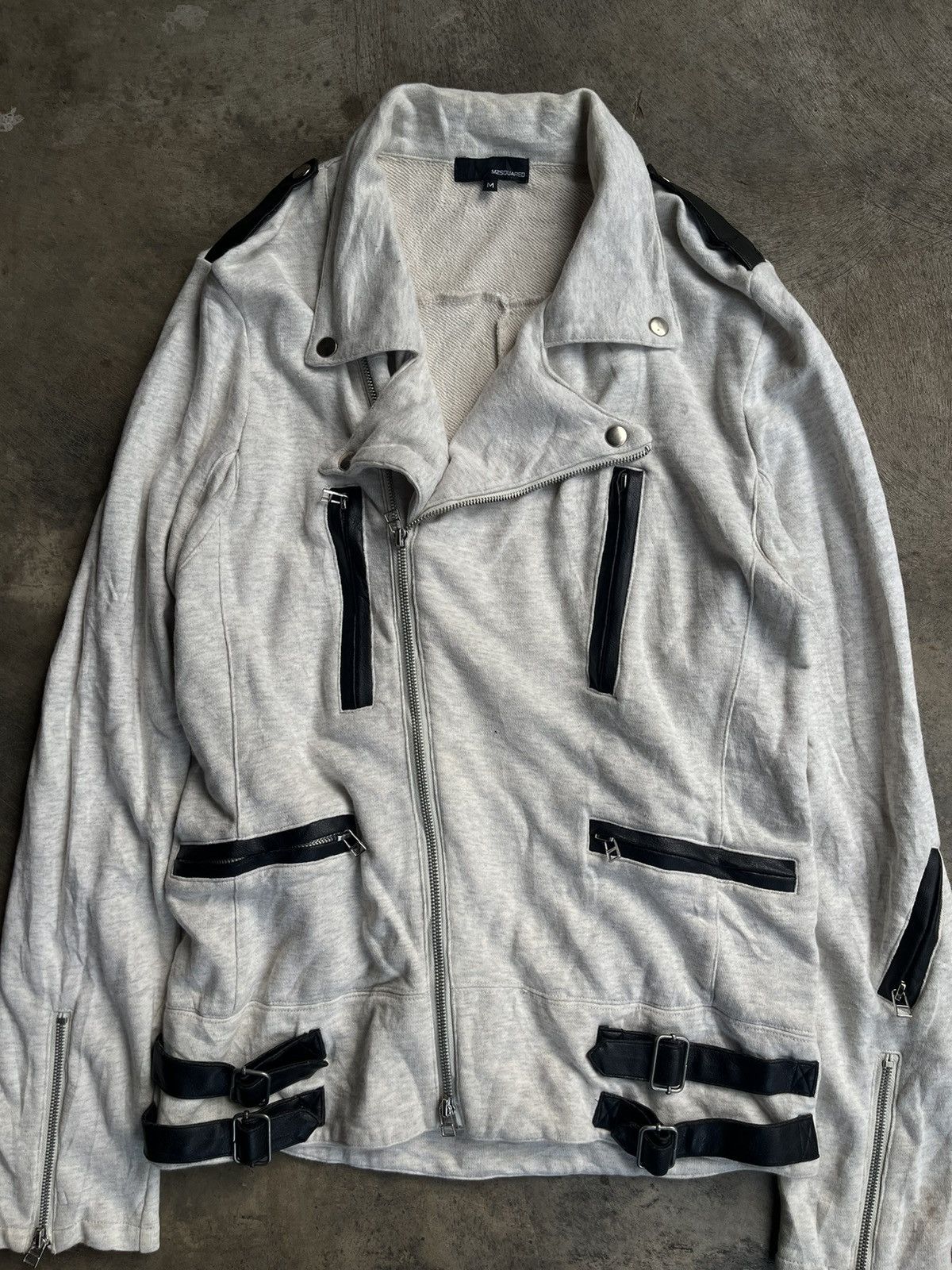 If Six Was Nine JAPANESE M2SQUARED RAMONES RIDERS JACKET GOTHIC PUNK STYLE Size US M / EU 48-50 / 2 - 3 Thumbnail
