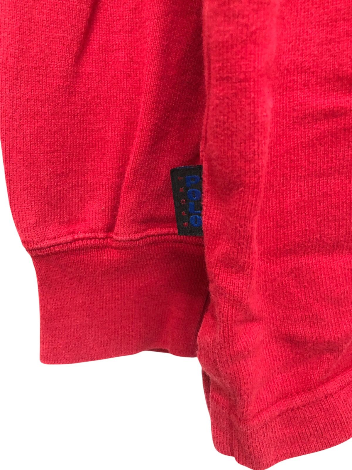 Polo Ralph Lauren 90s 🔥 POLO SPORT VERTICAL STRIPE POLO RUGBY LONGSLEEVE RARE Size US M / EU 48-50 / 2 - 7 Thumbnail