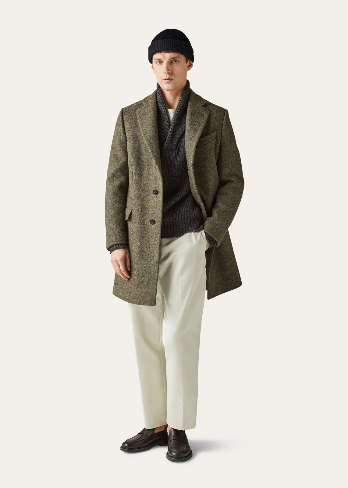 Loro Piana o1srvl11e1024 Scialle Archer Cashmere Sweater in Grey Size US S / EU 44-46 / 1 - 4 Thumbnail