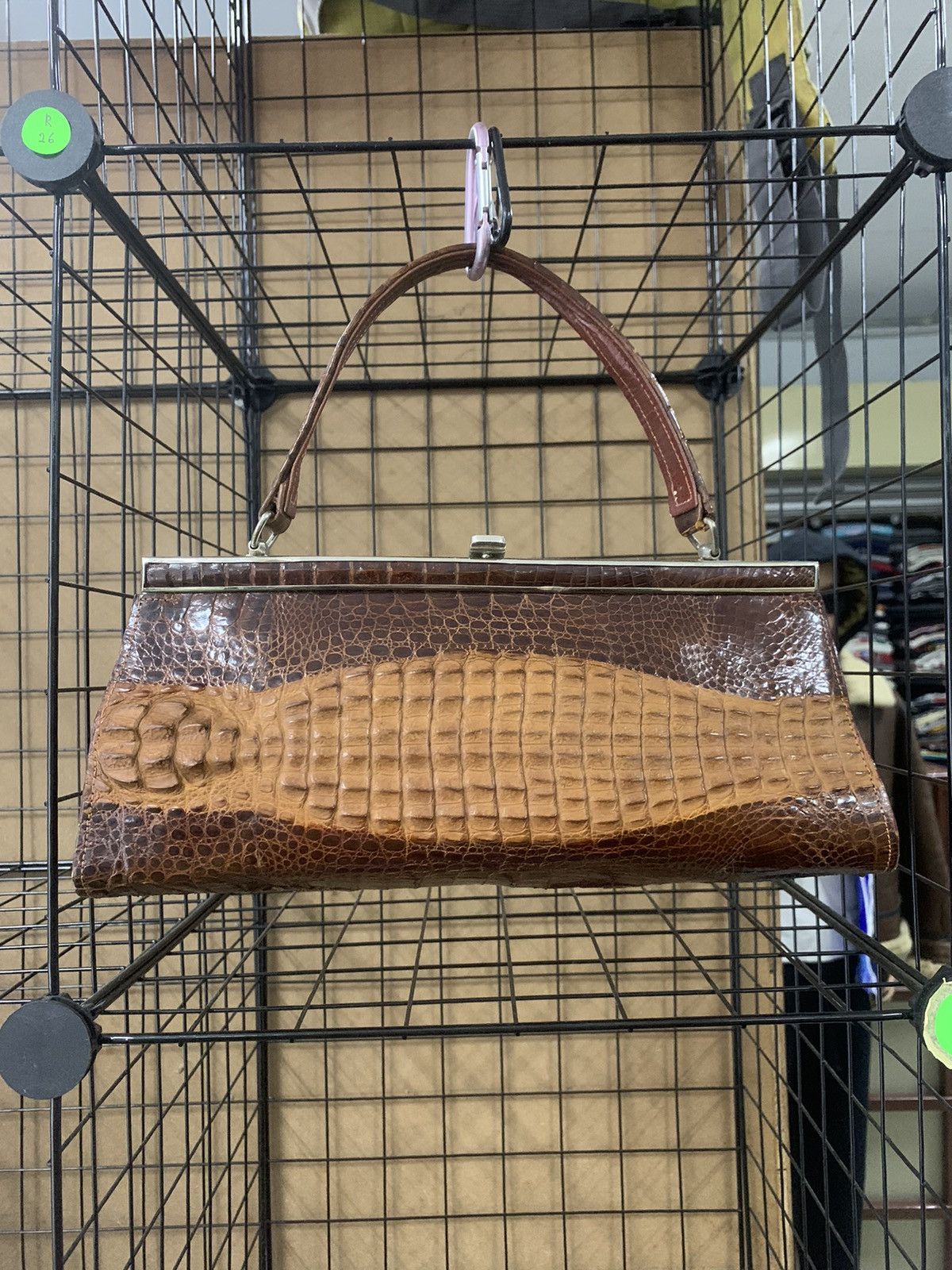 Custommade 🔥Limited🔥True Crocodile Leather Handbag Size ONE SIZE - 1 Thumbnail