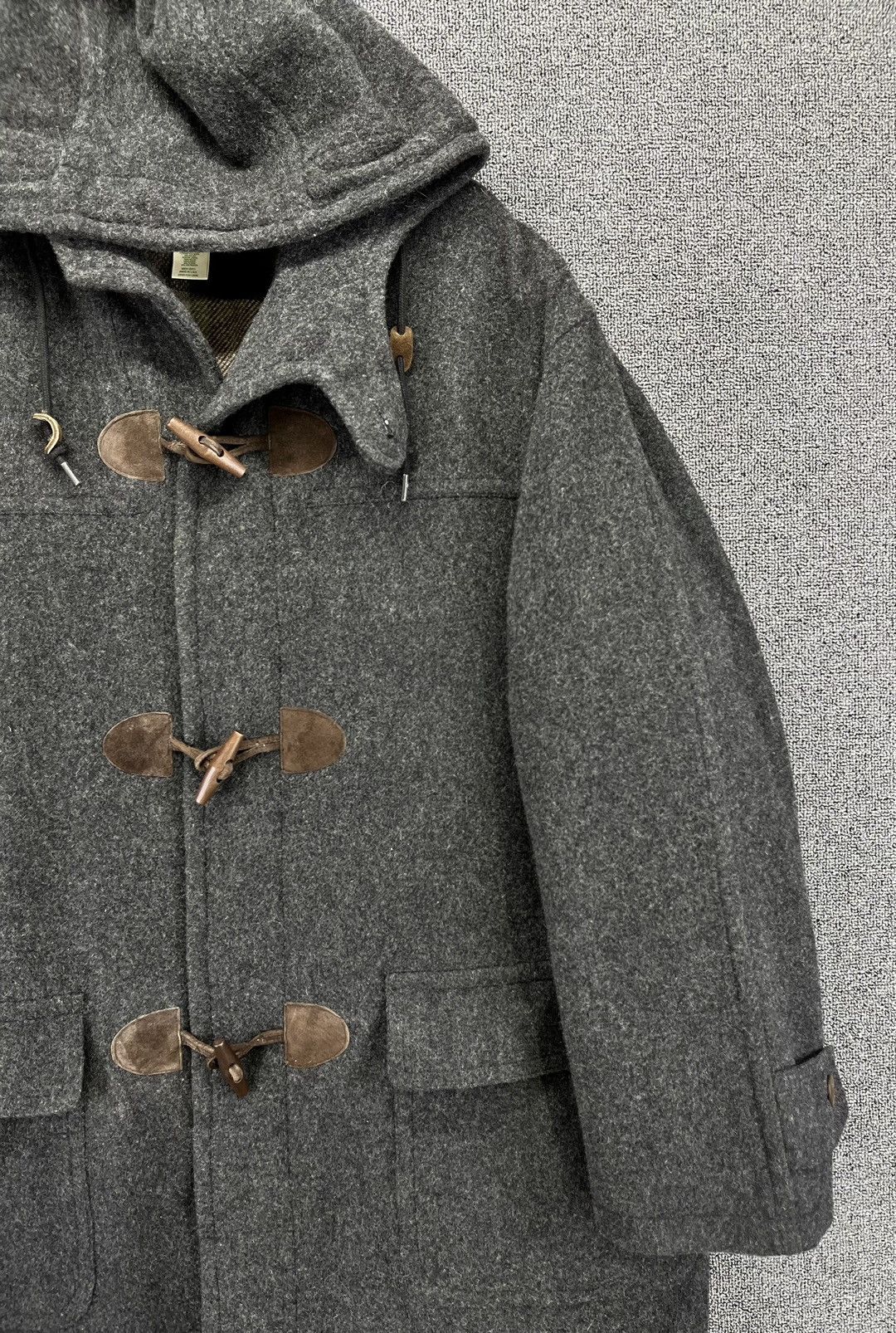 L.L. Bean × Vintage Vintage L.L. Bean Thinsulate Duffle Wool Long Jacket Size US L / EU 52-54 / 3 - 6 Thumbnail