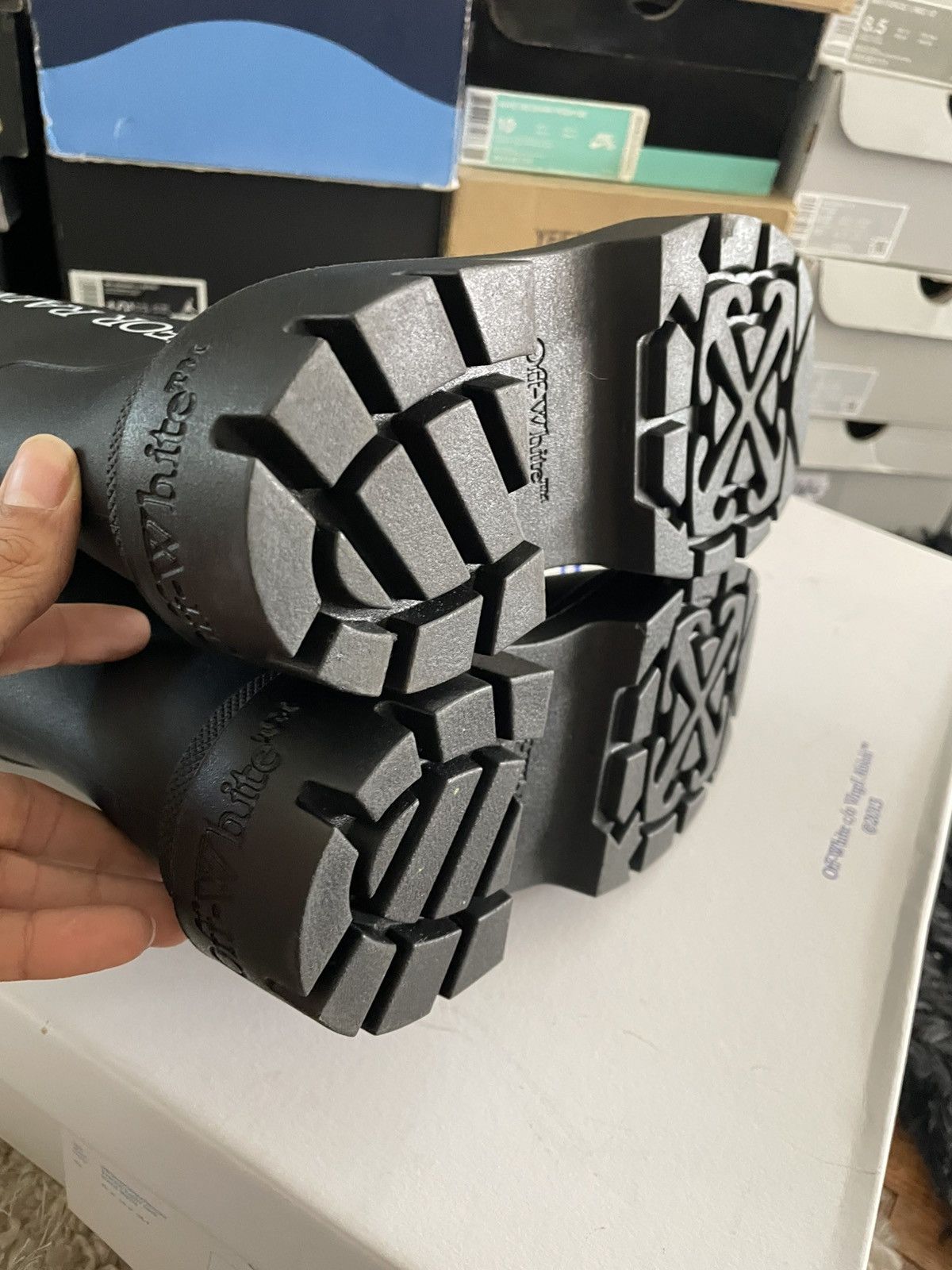 Off-White Off White Reboot Rainy Days boots Size US 8 / EU 41 - 9 Thumbnail