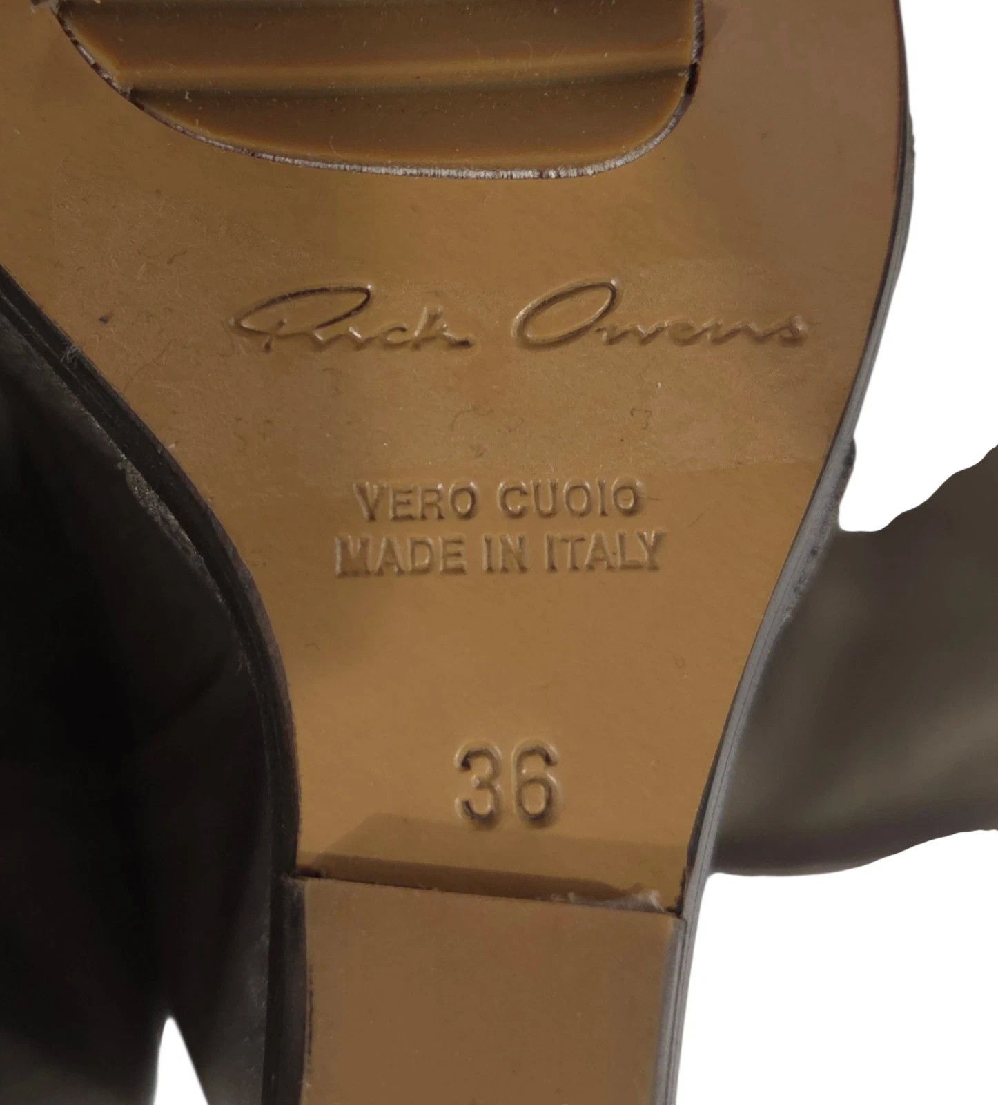 Rick Owens Rick Owens Ruhlmann Boots US 6 EU 36 Womens Silver $2330 Size US 6 / IT 36 - 14 Thumbnail